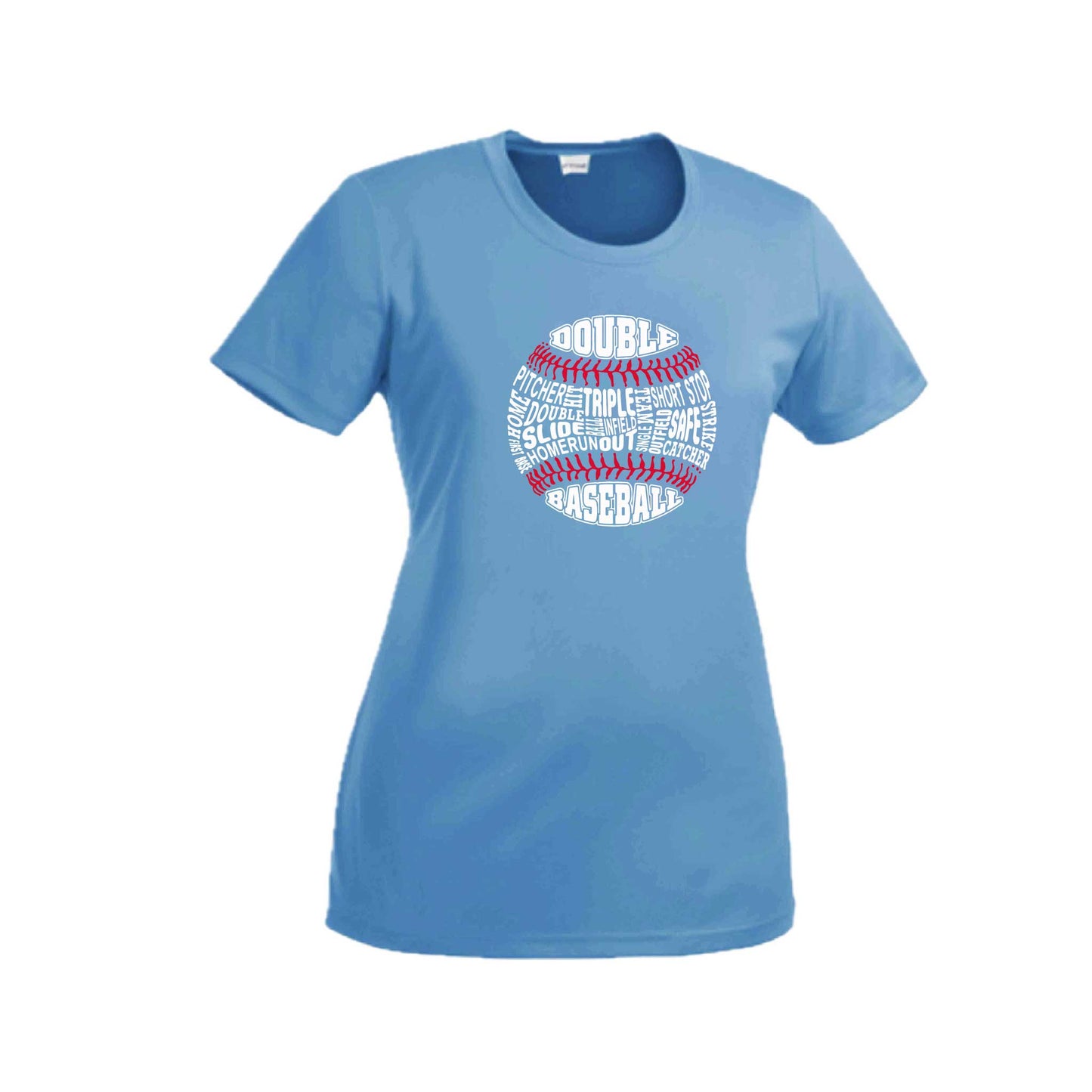 Grand Slam | Women’s Short Sleeve Crewneck Baseball T-Shirts | 100% Polyester
