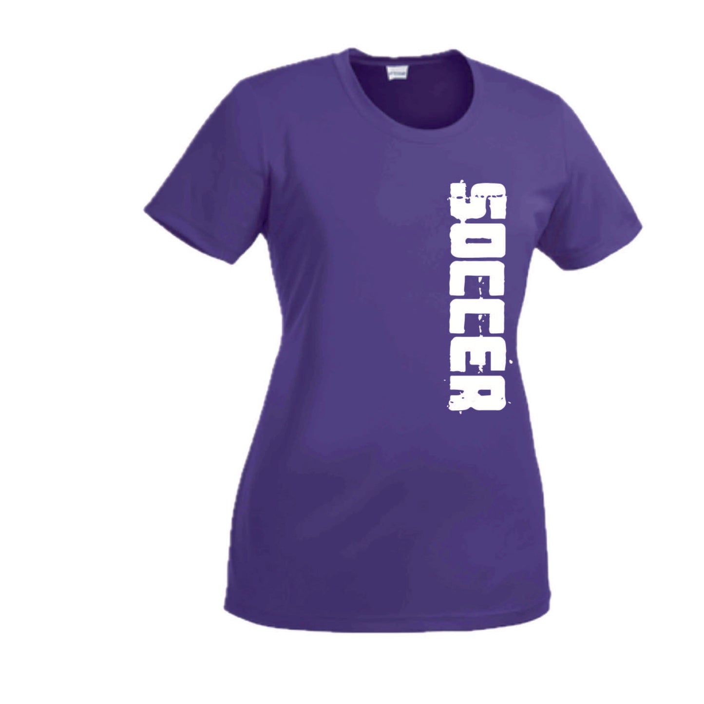 Stylish Soccer | Women’s Short Sleeve Crewneck Soccer T-Shirts | 100% Polyester