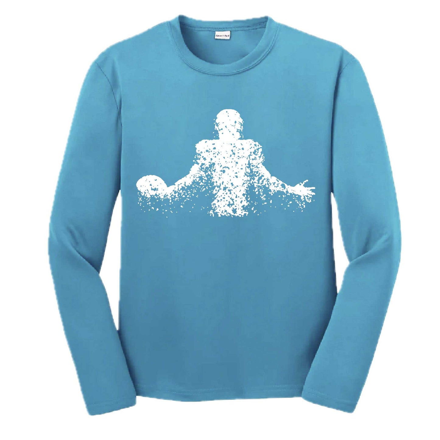 Coming Alive Football | Youth Long Sleeve Football T-Shirts | 100% Polyester