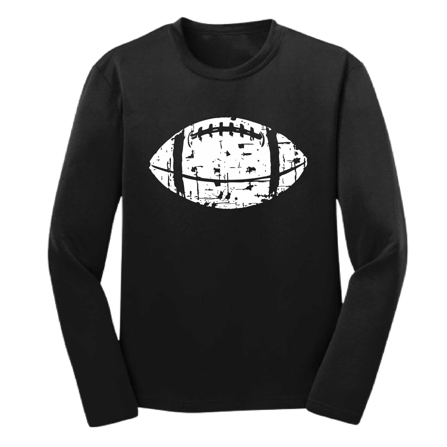 Football Scramble | Youth Long Sleeve Football T-Shirts | 100% Polyester