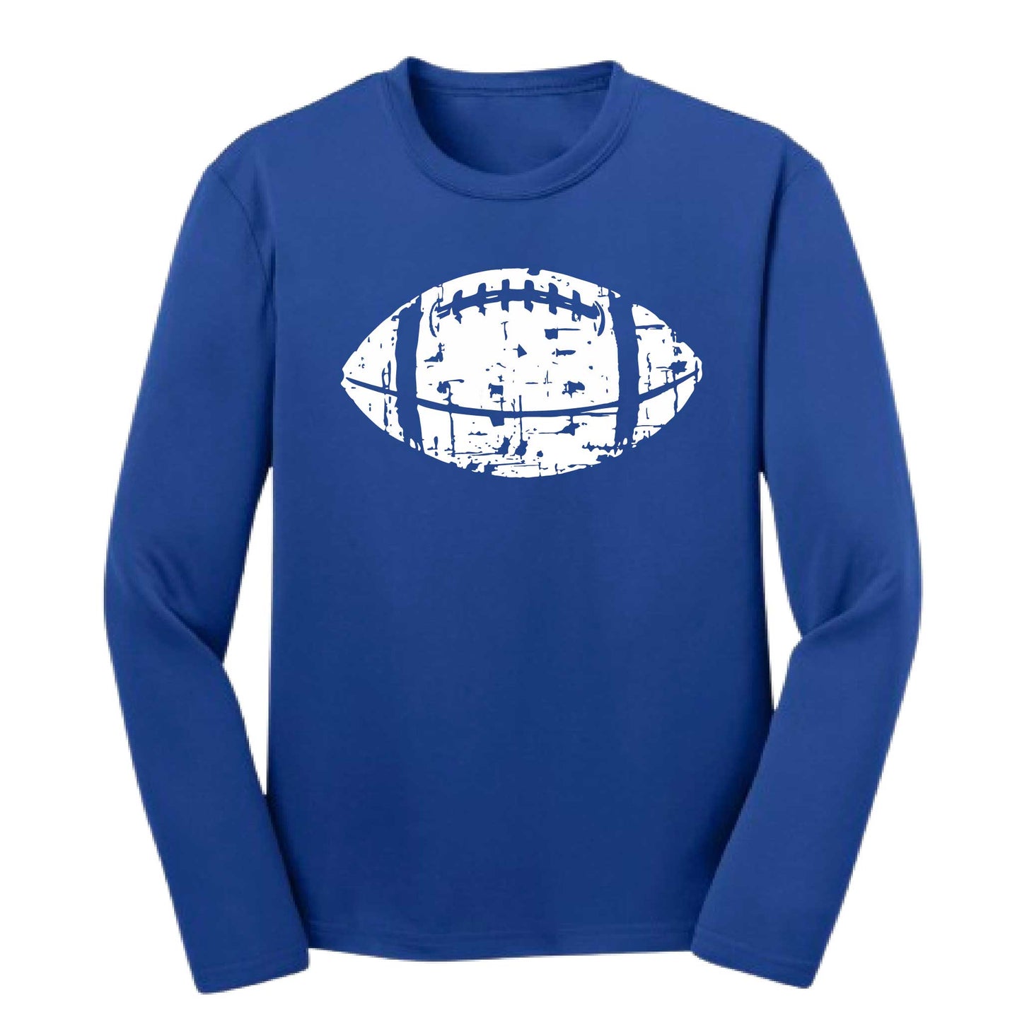 Football Scramble | Youth Long Sleeve Football T-Shirts | 100% Polyester