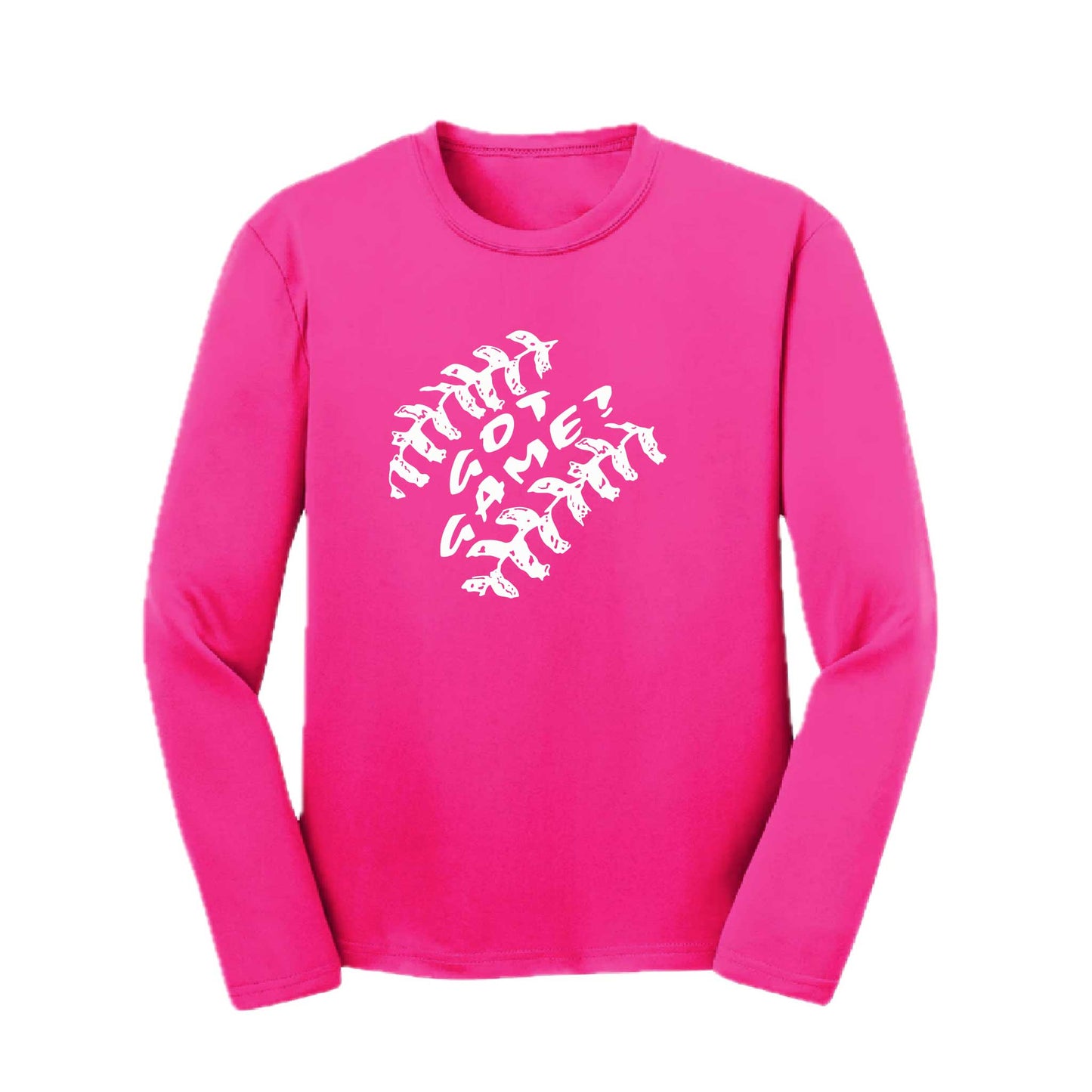 Got Game | Youth Long Sleeve Baseball Performance T-Shirts | 100% Polyester