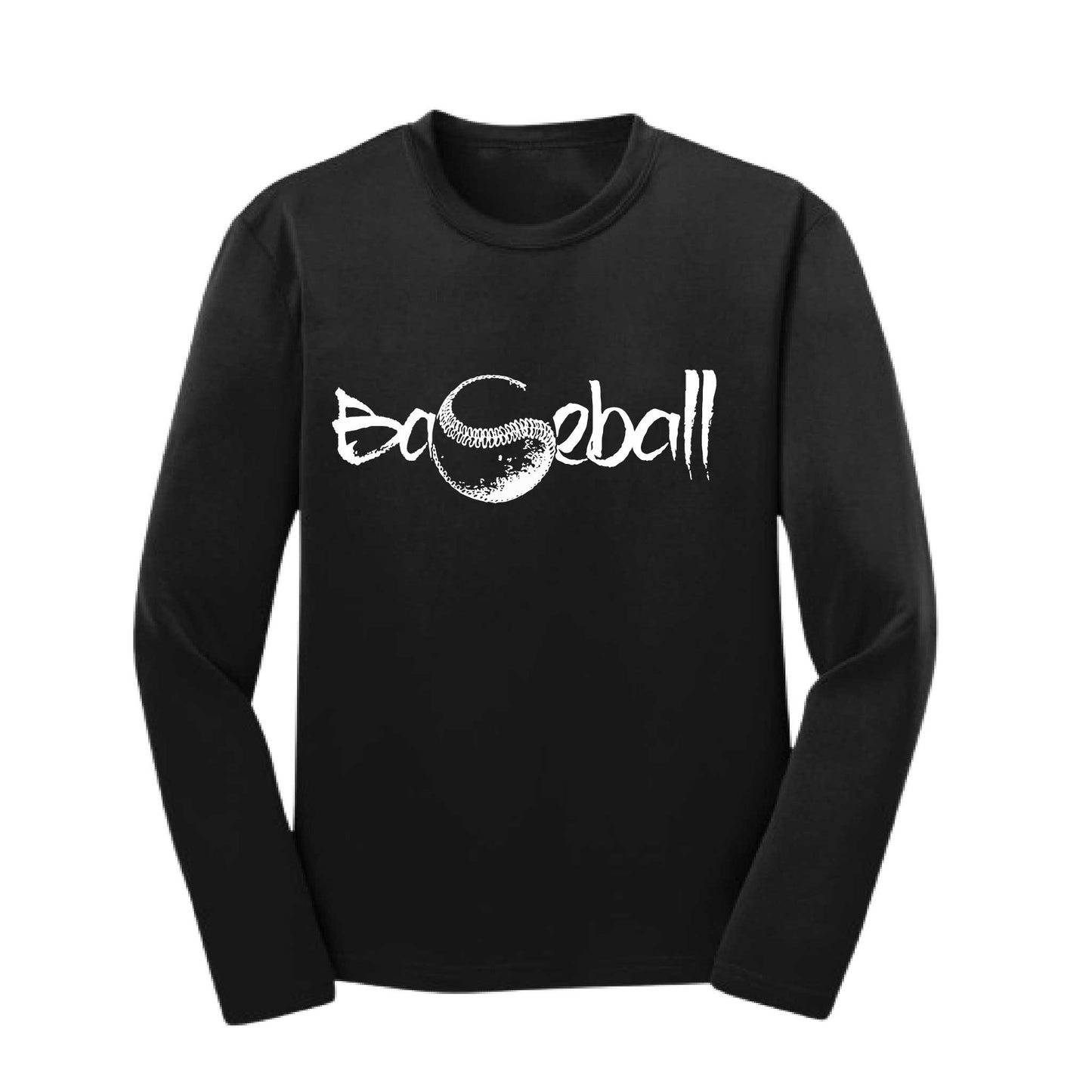 Pitch Perfect | Youth Long Sleeve Baseball Performance T-Shirts | 100% Polyester