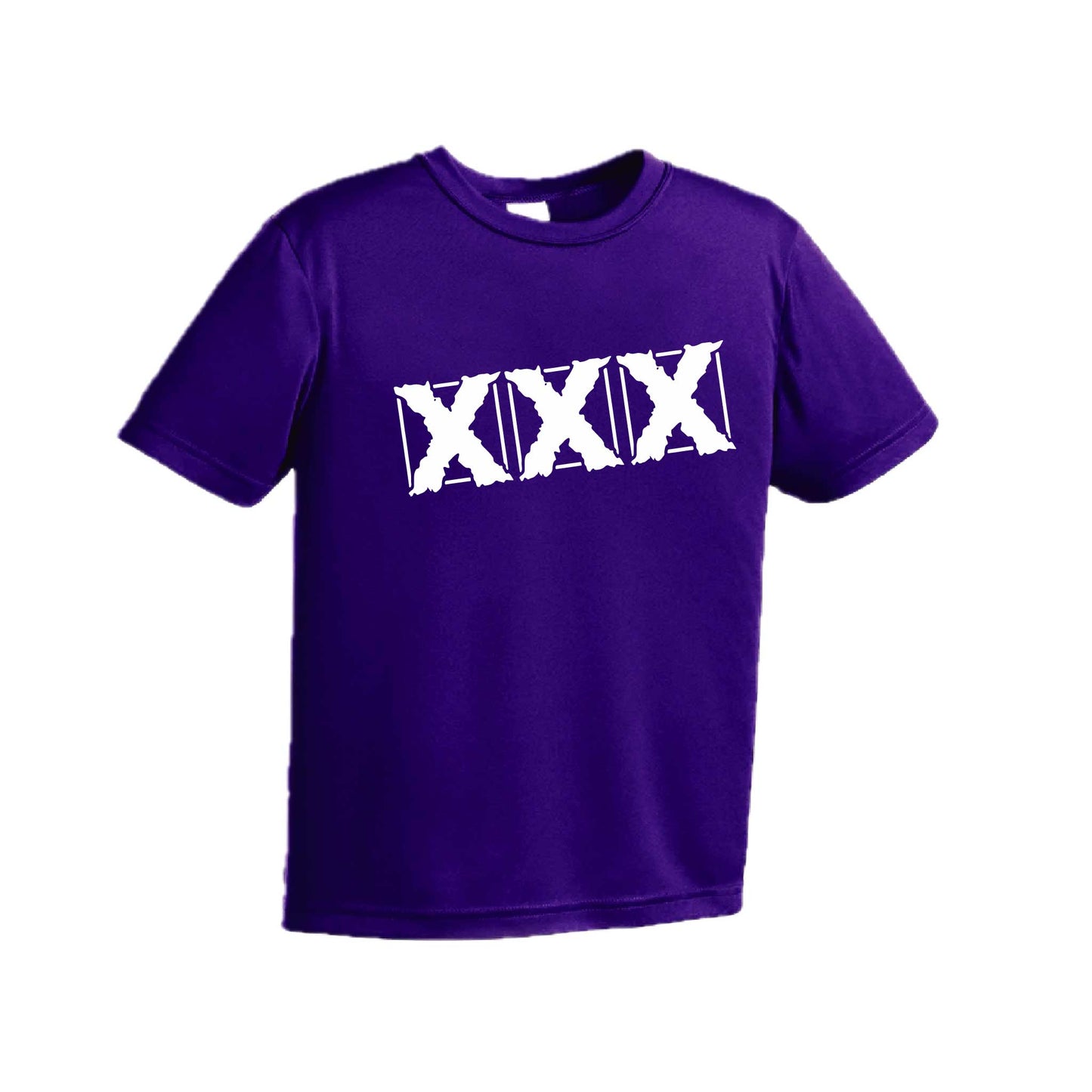 3 Strikes | Youth Short Sleeve Baseball Performance T-Shirts | 100% Polyester