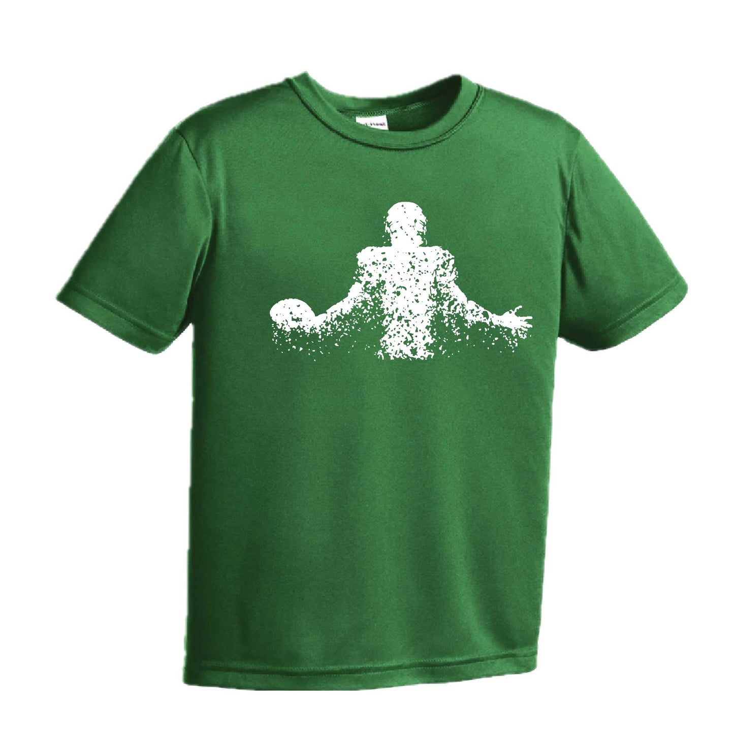 Coming Alive Football | Youth Short Sleeve Football T-Shirts | 100% Polyester