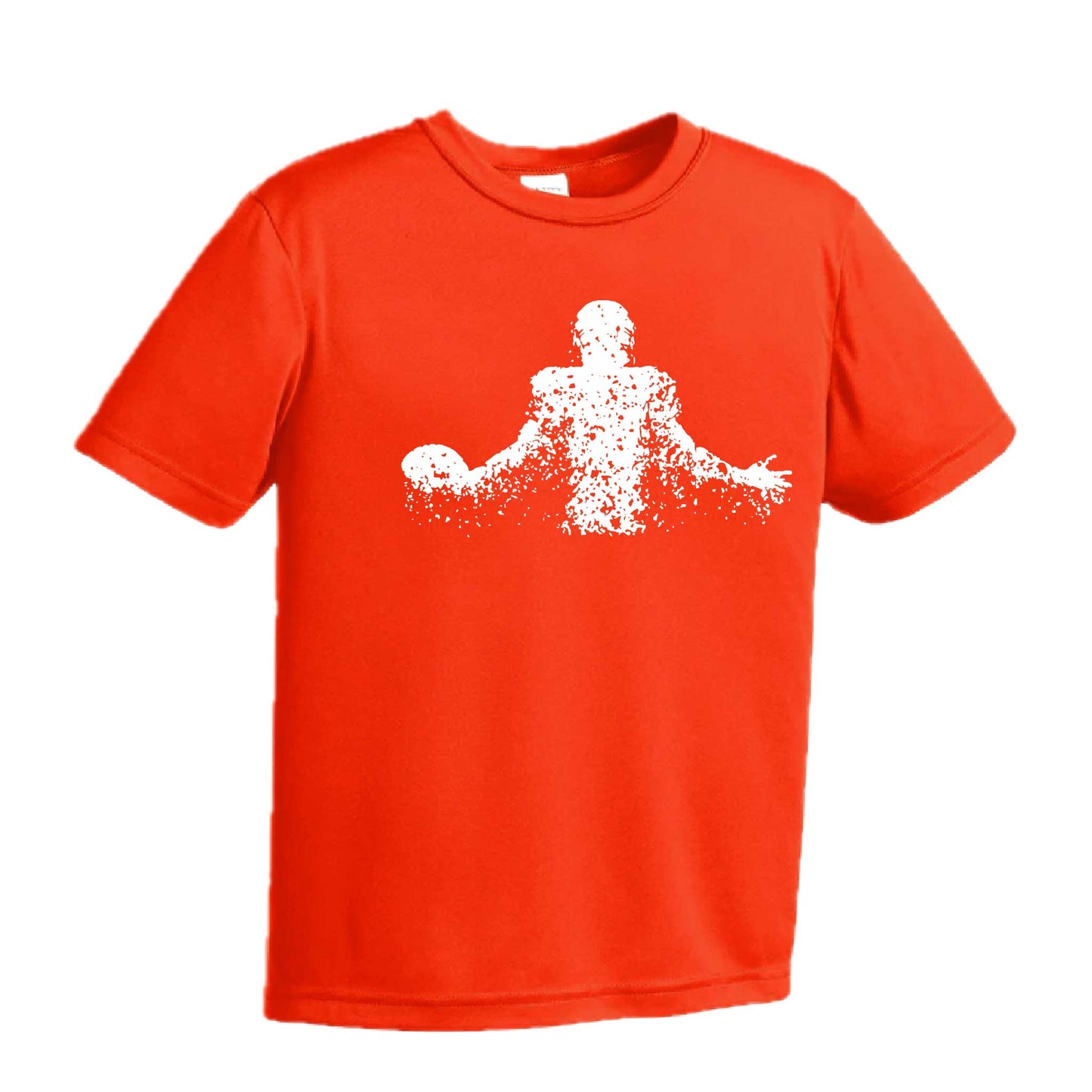 Coming Alive Football | Youth Short Sleeve Football T-Shirts | 100% Polyester