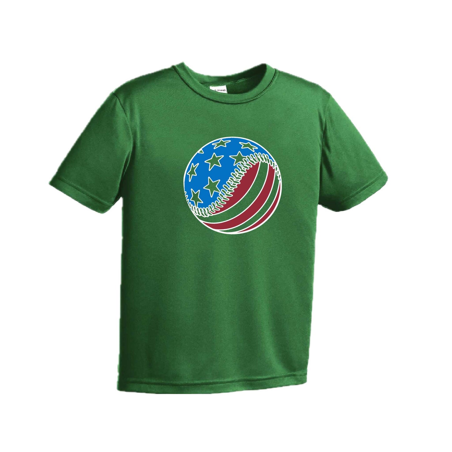 Fastball | Youth Short Sleeve Baseball Performance T-Shirts | 100% Polyester