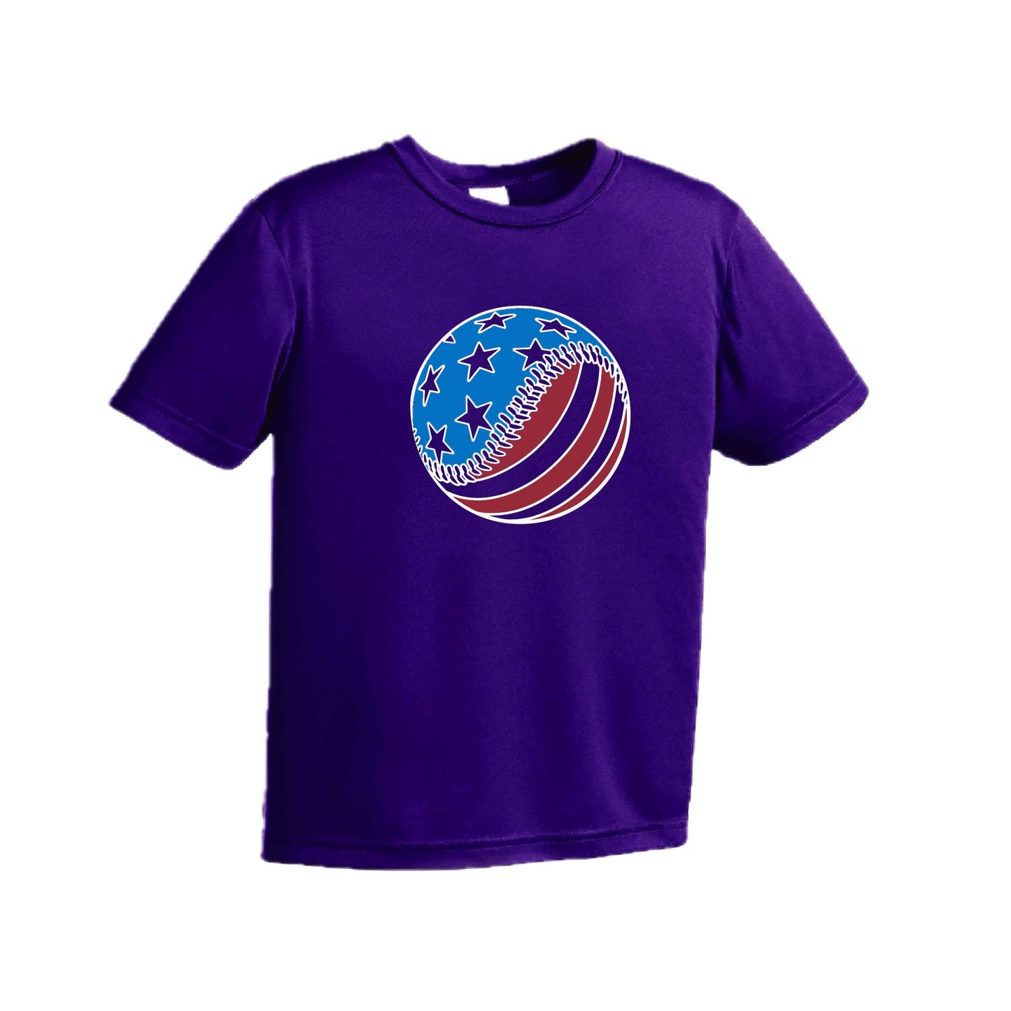 Fastball | Youth Short Sleeve Baseball Performance T-Shirts | 100% Polyester