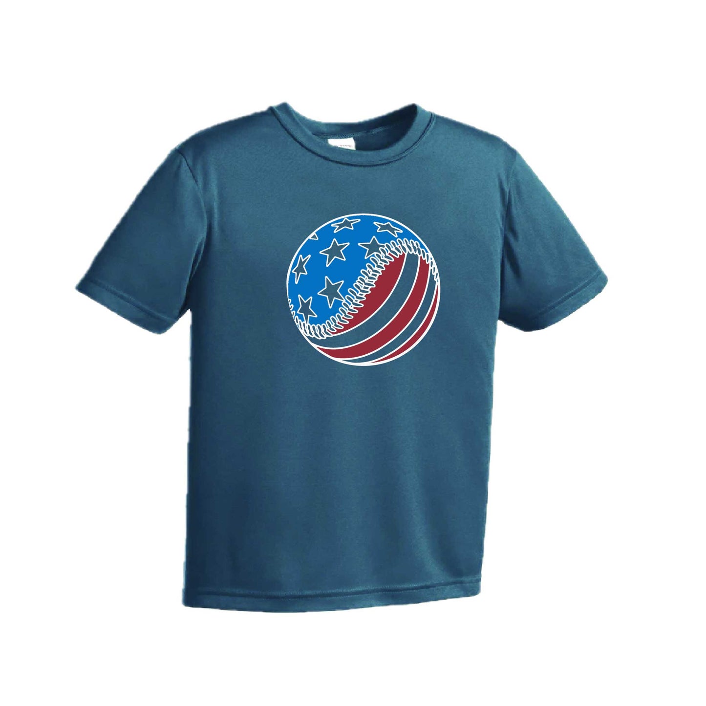 Fastball | Youth Short Sleeve Baseball Performance T-Shirts | 100% Polyester