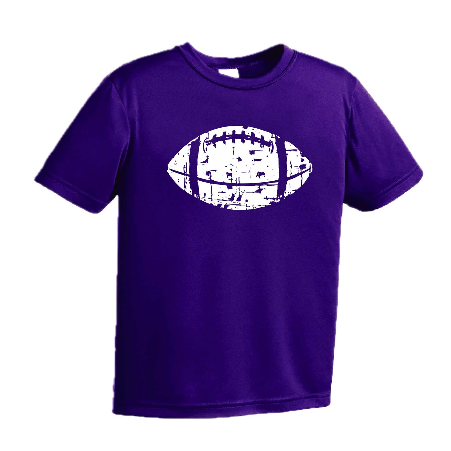 Football Scramble | Youth Short Sleeve Football T-Shirts | 100% Polyester