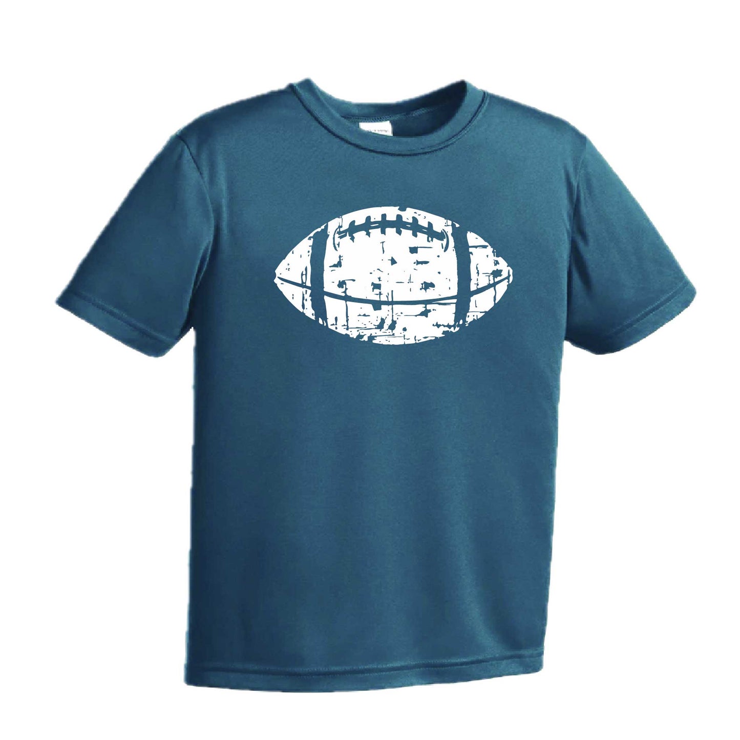Football Scramble | Youth Short Sleeve Football T-Shirts | 100% Polyester