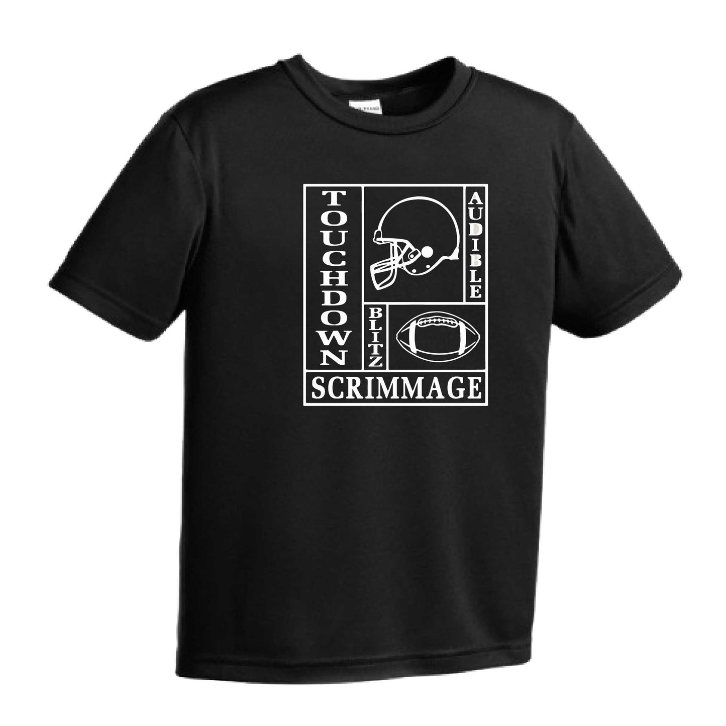 Football Zone | Youth Short Sleeve Football T-Shirts | 100% Polyester