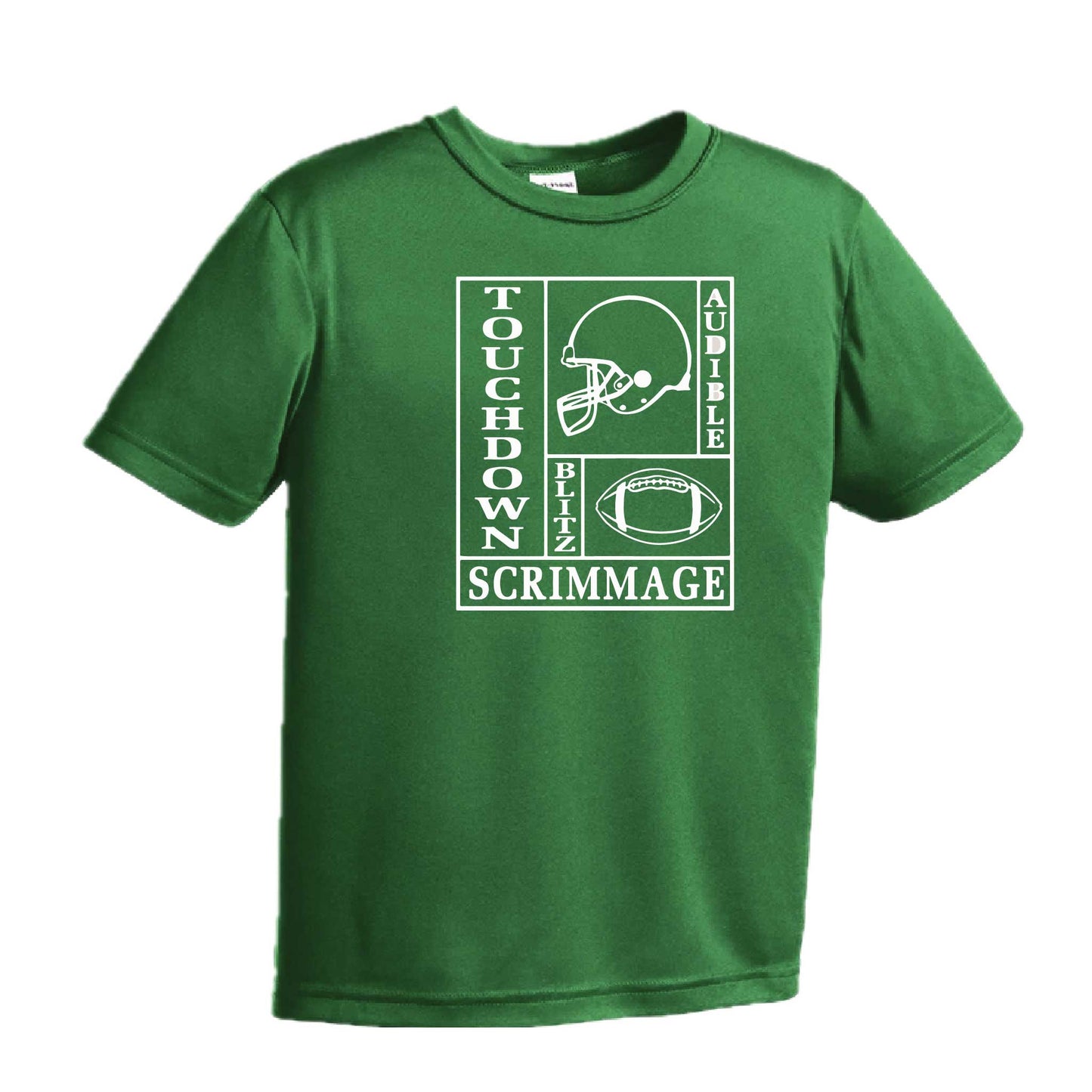 Football Zone | Youth Short Sleeve Football T-Shirts | 100% Polyester