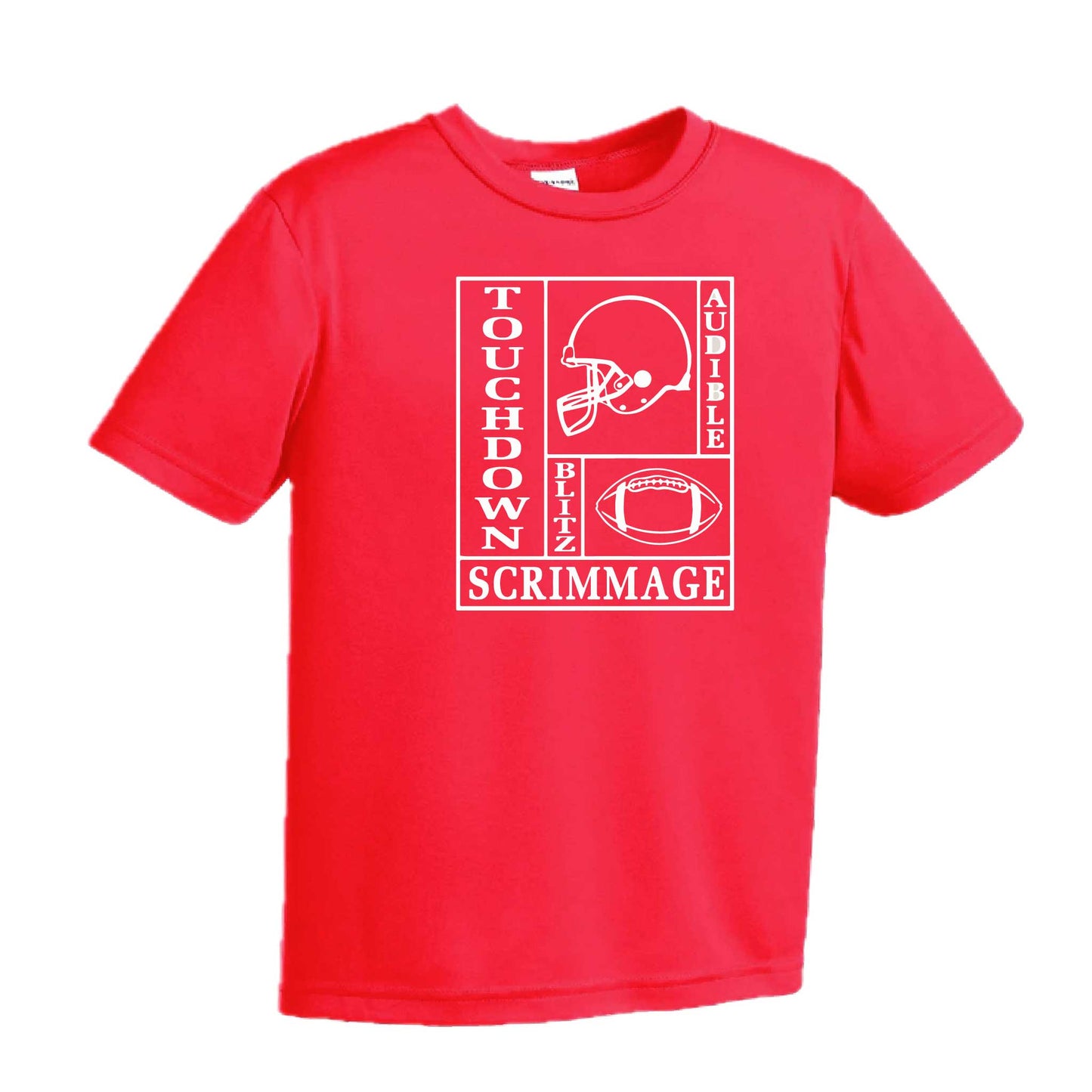 Football Zone | Youth Short Sleeve Football T-Shirts | 100% Polyester