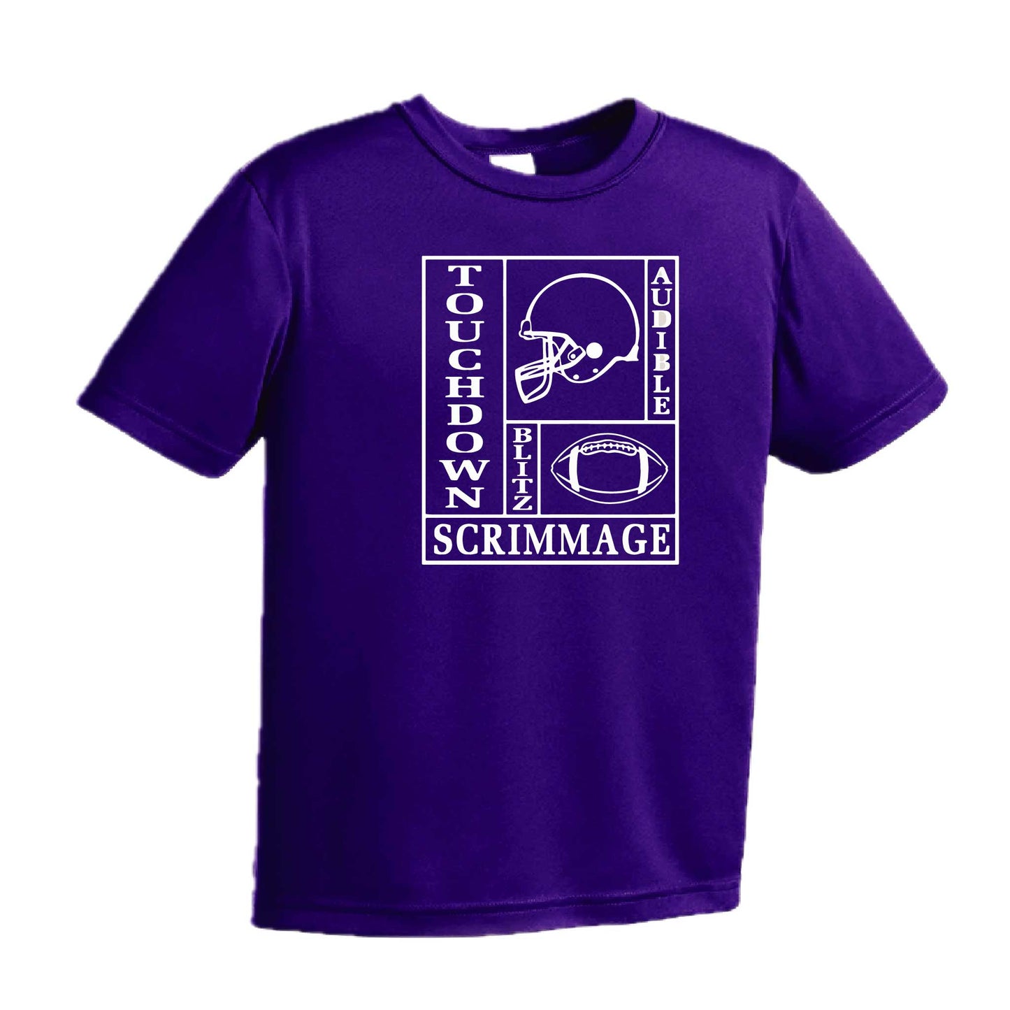 Football Zone | Youth Short Sleeve Football T-Shirts | 100% Polyester