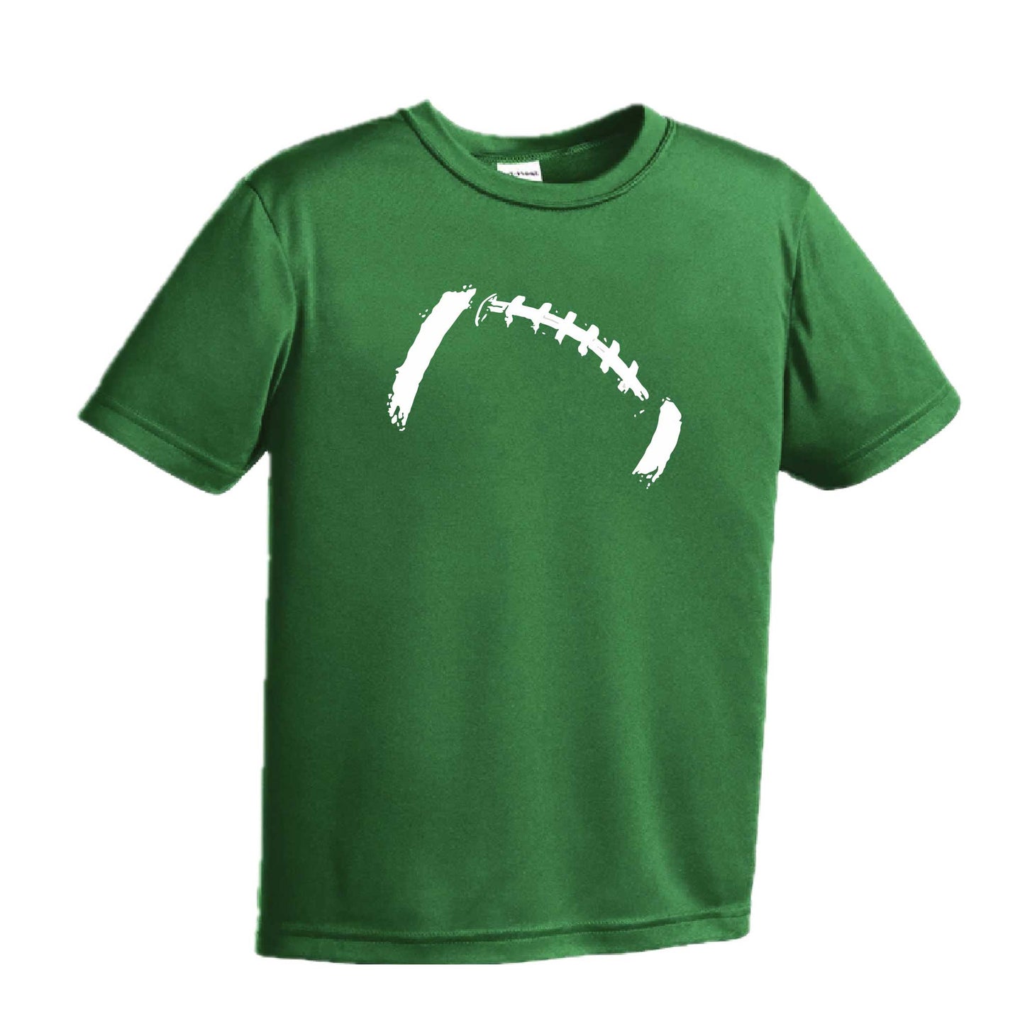 Retro Football | Youth Short Sleeve Football T-Shirts | 100% Polyester