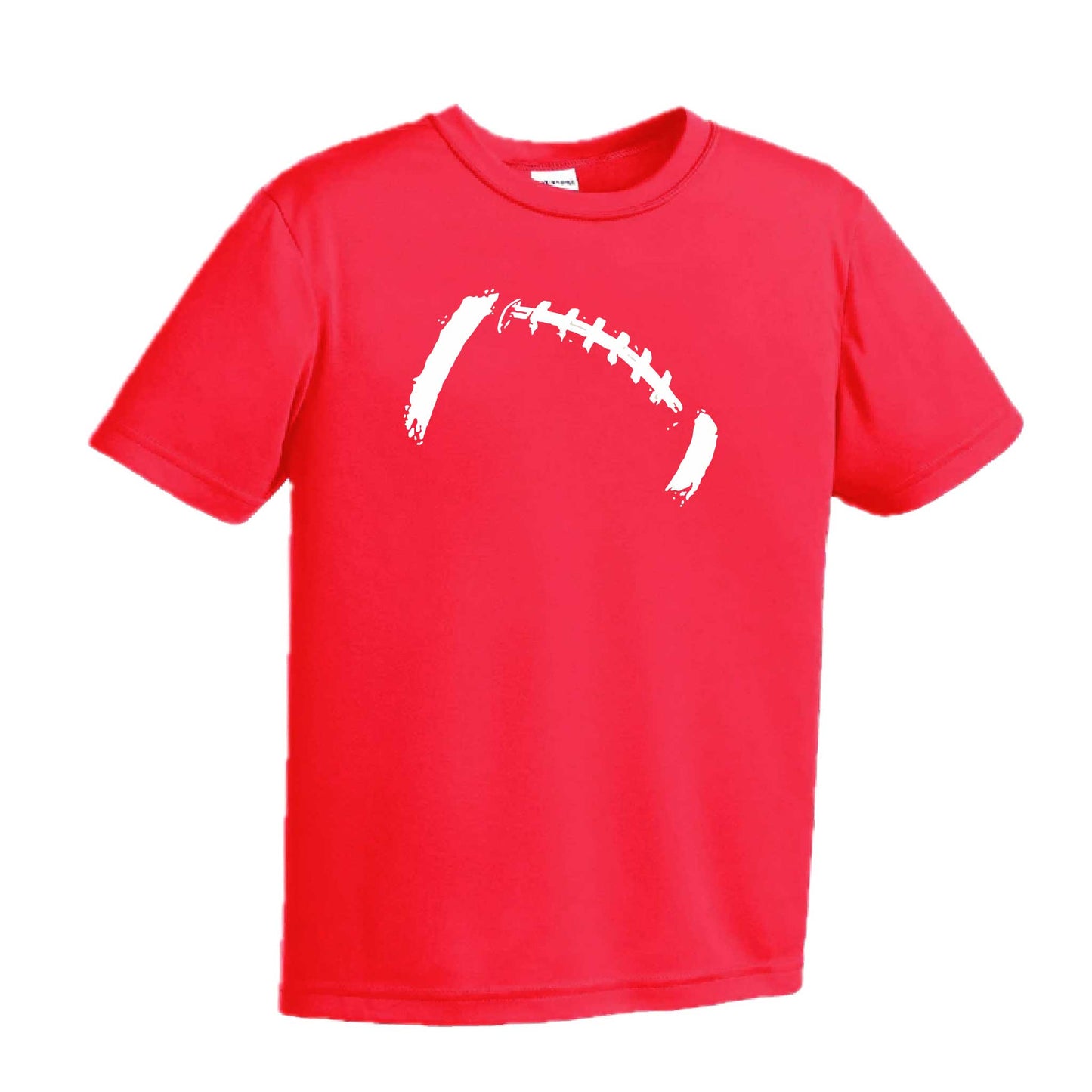 Retro Football | Youth Short Sleeve Football T-Shirts | 100% Polyester