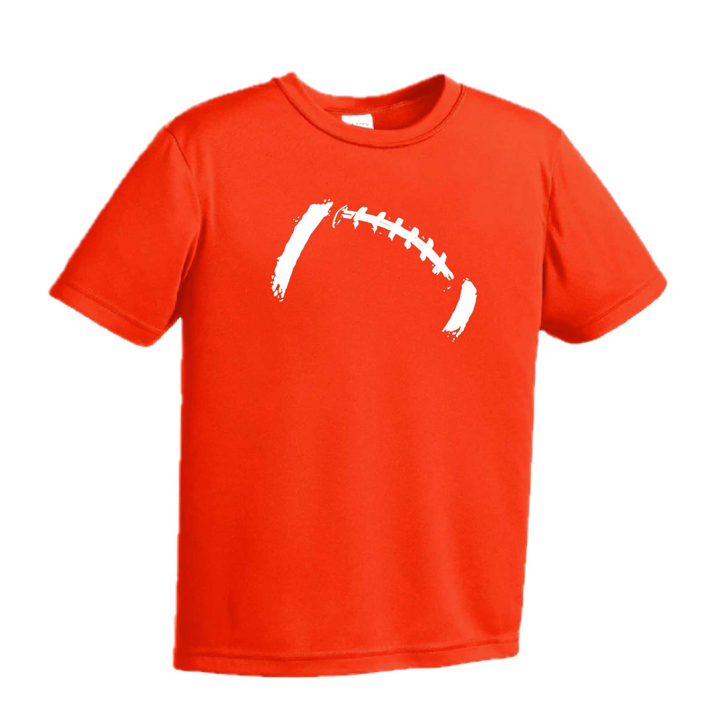 Retro Football | Youth Short Sleeve Football T-Shirts | 100% Polyester