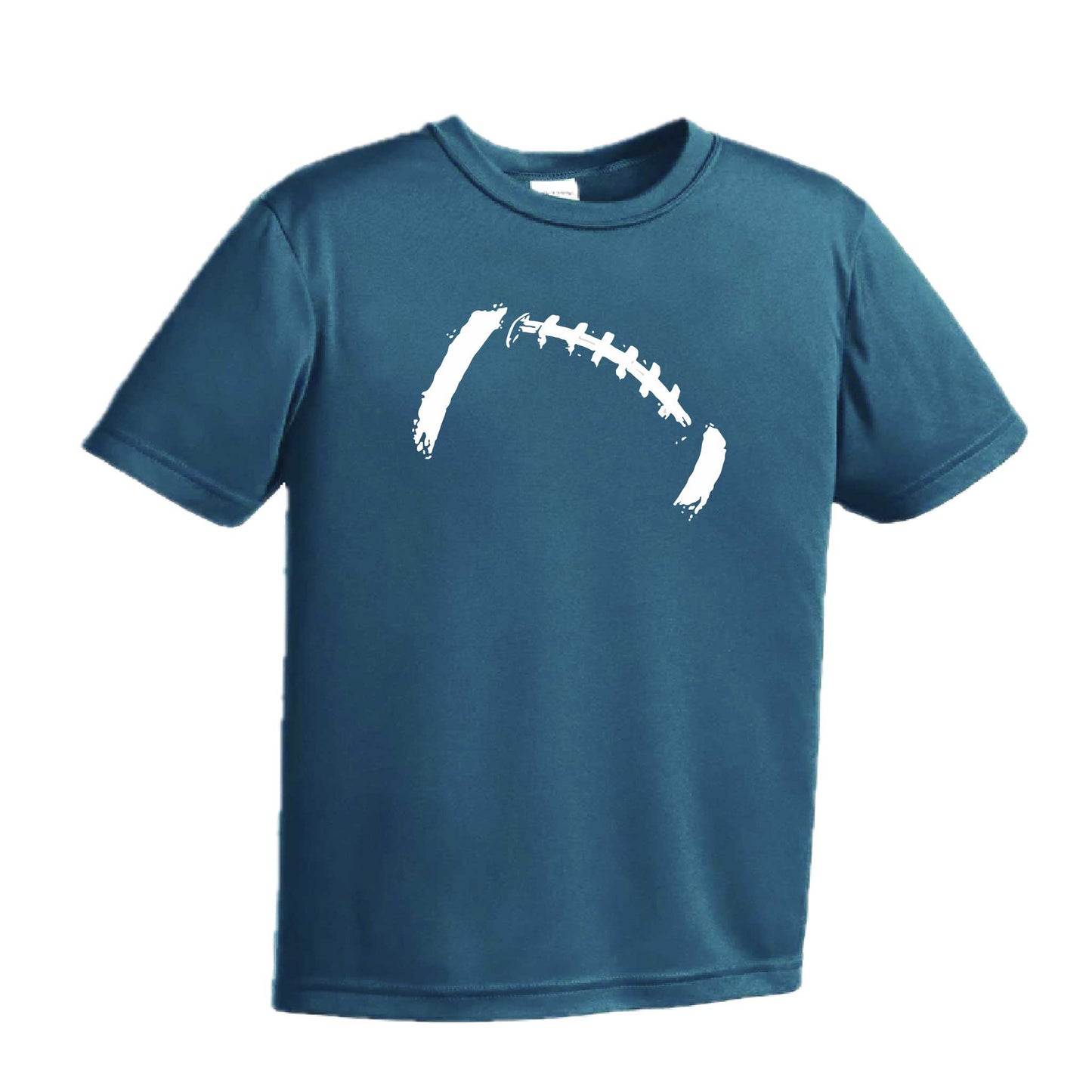 Retro Football | Youth Short Sleeve Football T-Shirts | 100% Polyester