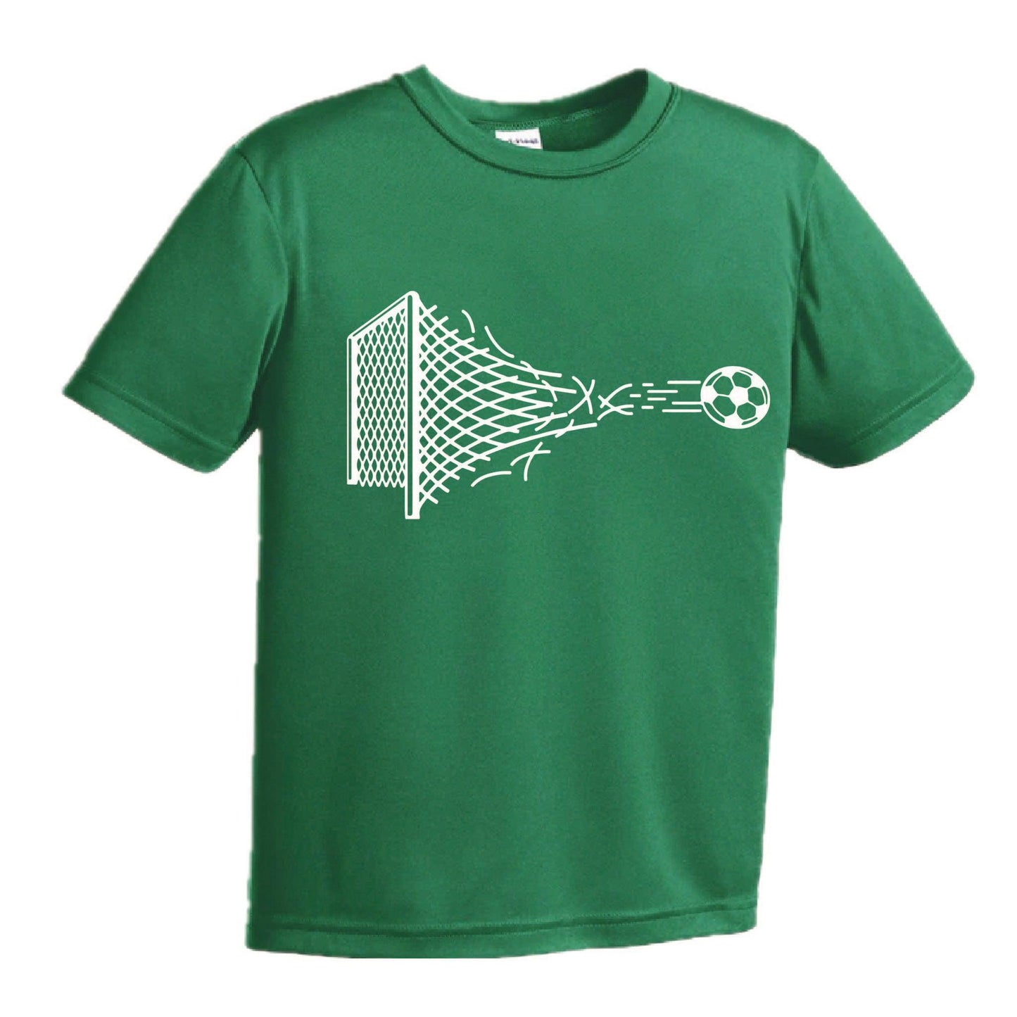 Soccer Net | Youth Short Sleeve Soccer T-Shirts | 100% Polyester