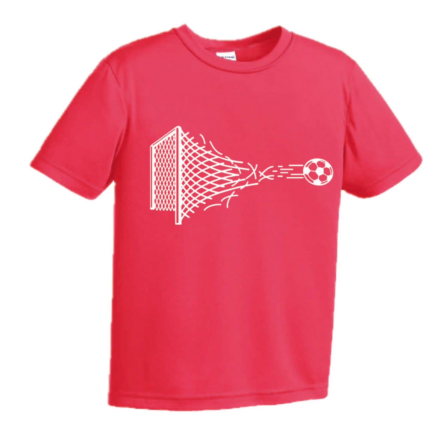 Soccer Net | Youth Short Sleeve Soccer T-Shirts | 100% Polyester