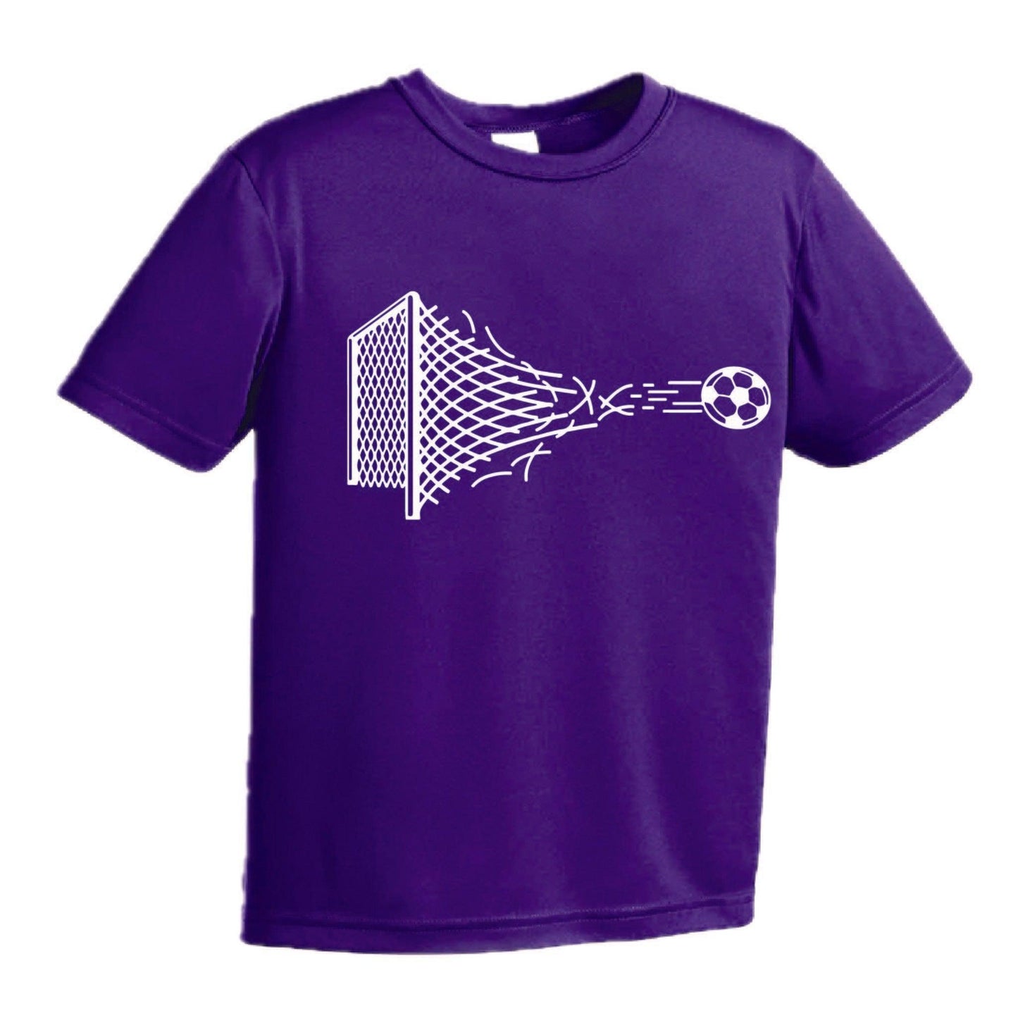 Soccer Net | Youth Short Sleeve Soccer T-Shirts | 100% Polyester