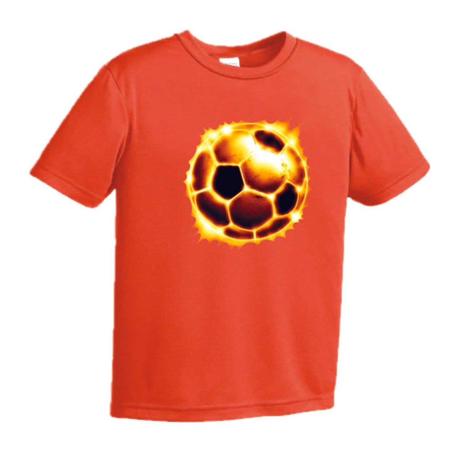 Soccer Radioactive | Youth Short Sleeve Soccer T-Shirts | 100% Polyester