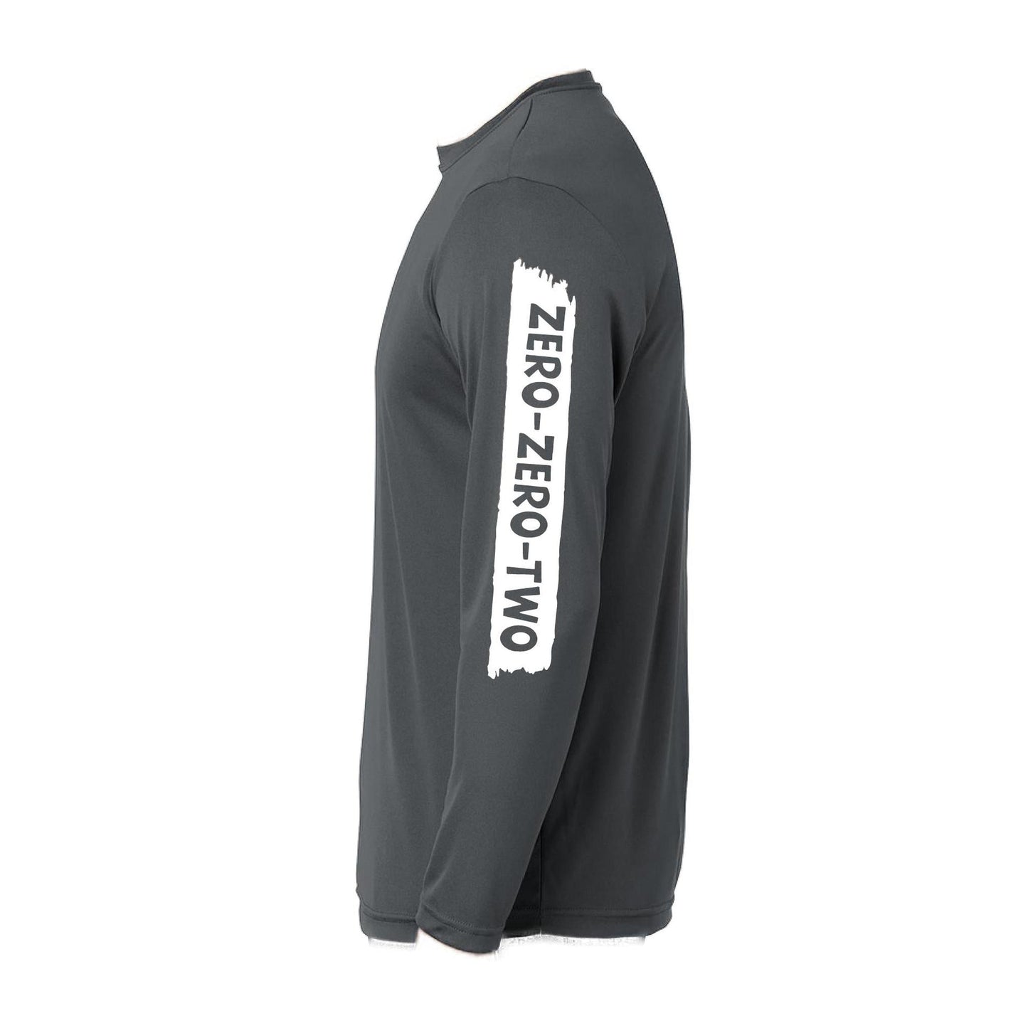 Zero Zero Two With Pickleballs (Customizable) | Men's Long Sleeve Athletic Performance T-Shirt | 100% Polyester