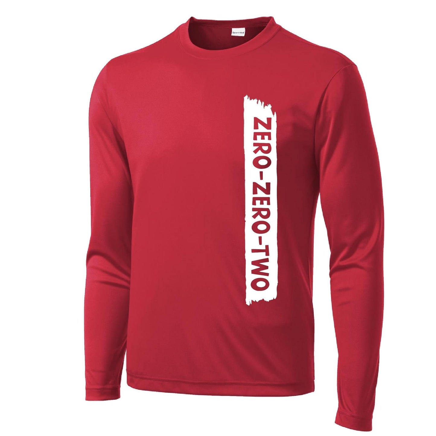 Zero Zero Two With Pickleballs (Customizable) | Men's Long Sleeve Athletic Performance T-Shirt | 100% Polyester