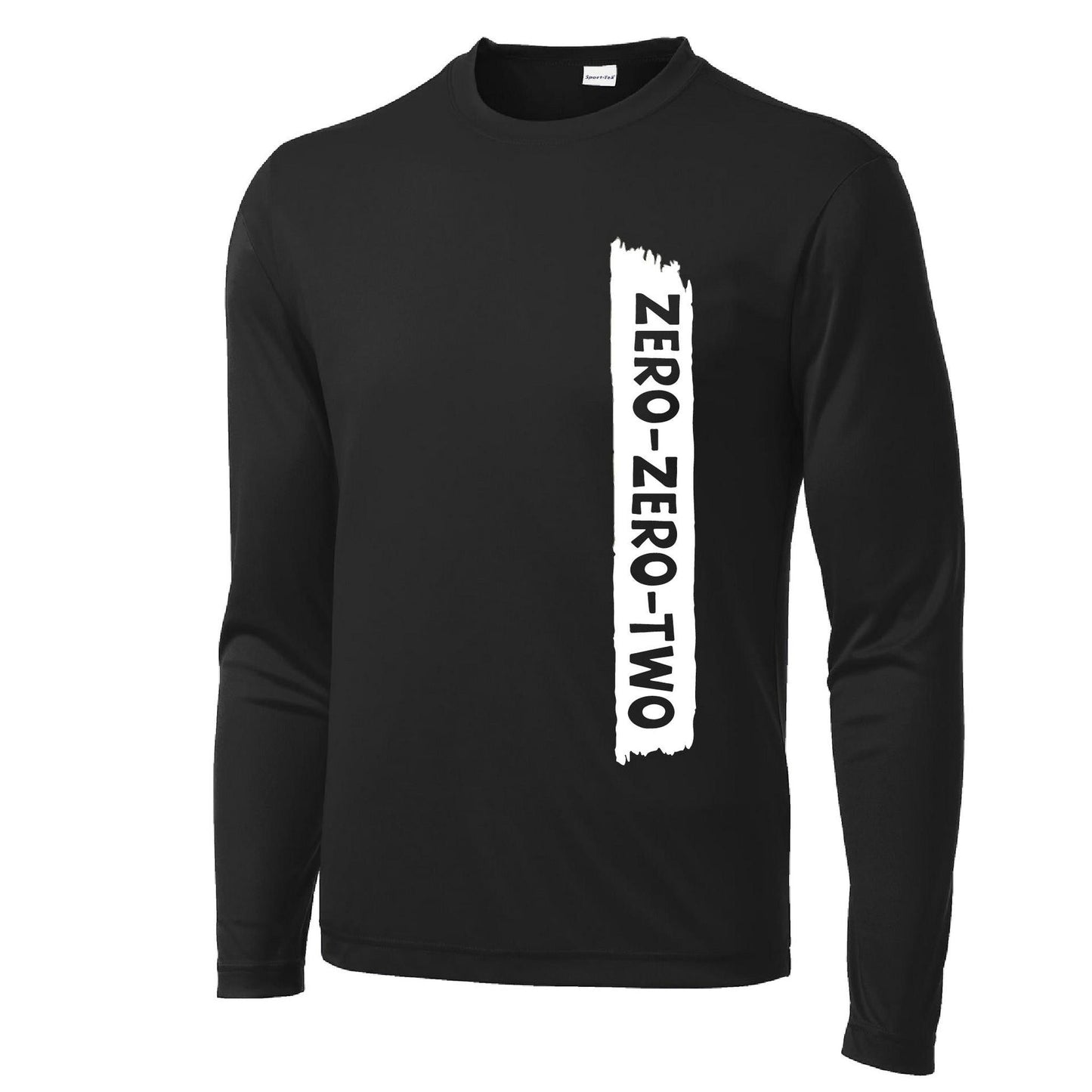 Zero Zero Two With Pickleballs (Customizable) | Men's Long Sleeve Athletic Performance T-Shirt | 100% Polyester