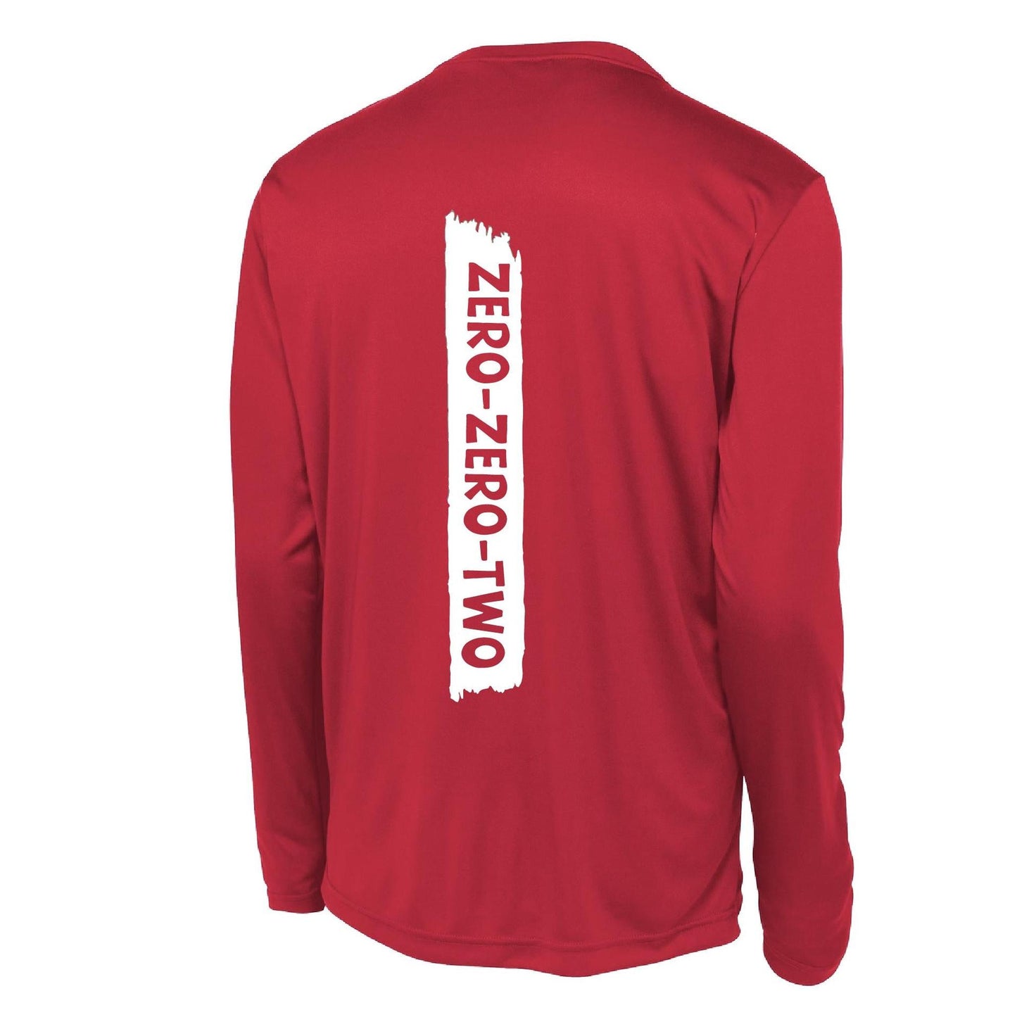 Zero Zero Two With Pickleballs (Customizable) | Men's Long Sleeve Athletic Performance T-Shirt | 100% Polyester