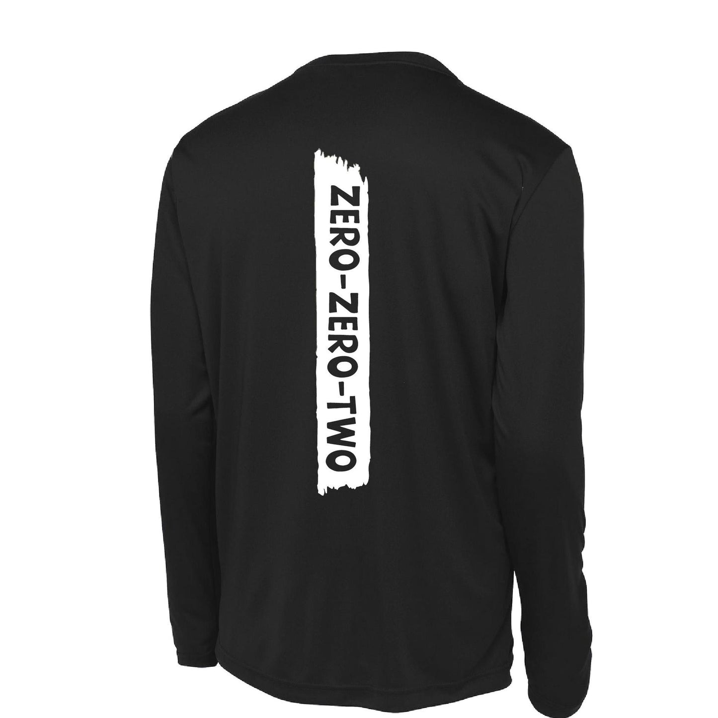 Zero Zero Two With Pickleballs (Customizable) | Men's Long Sleeve Athletic Performance T-Shirt | 100% Polyester