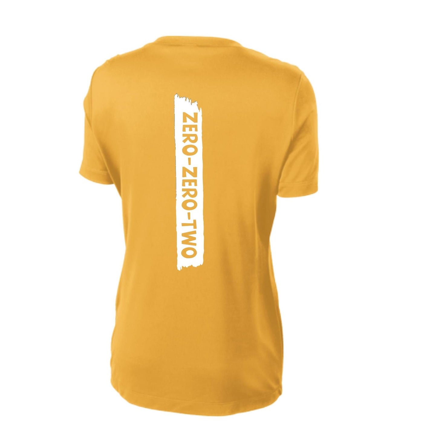 Zero Zero Two With Pickleballs (Customizable) | Women’s Short Sleeve Crewneck Pickleball Performance T-Shirts | 100% Polyester