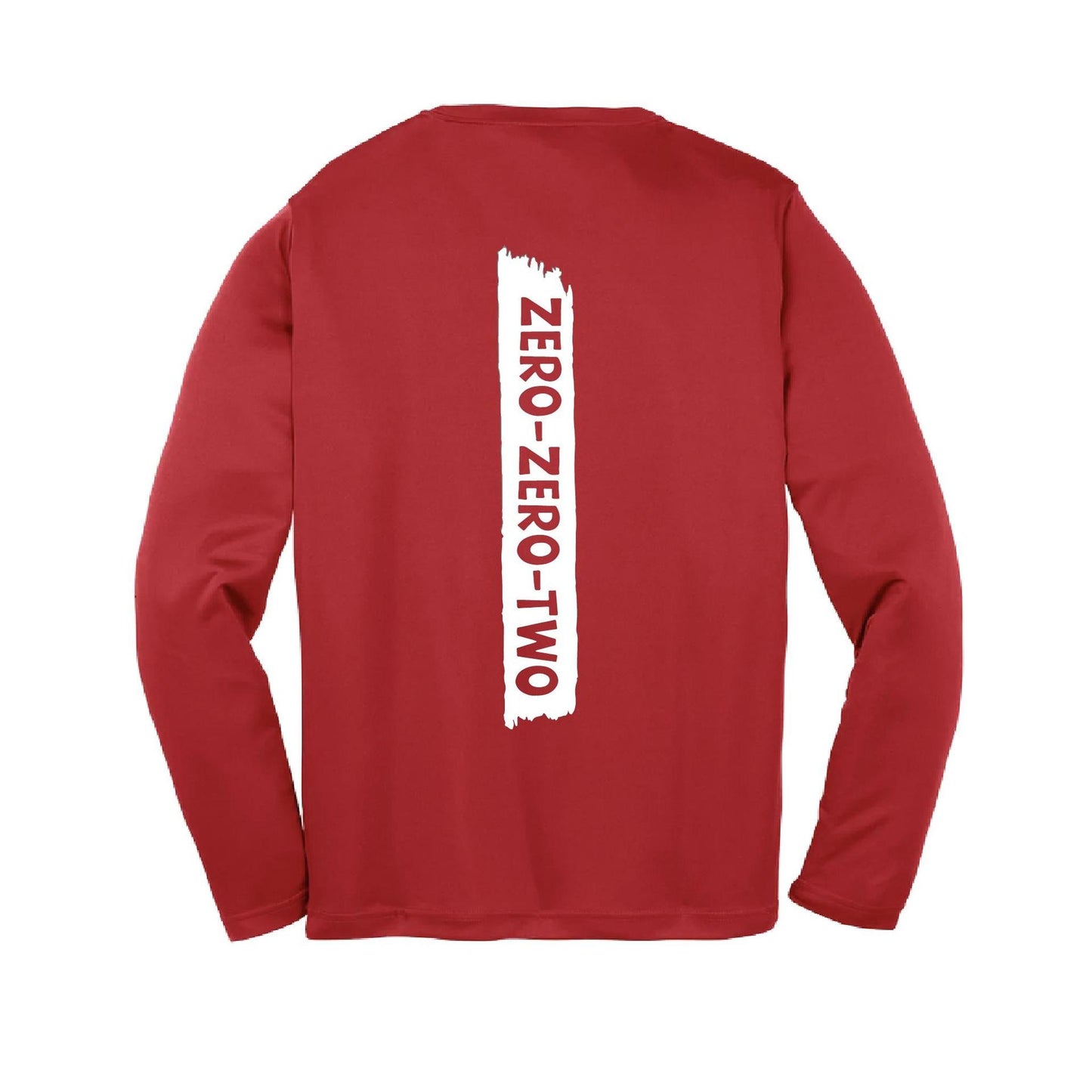 Zero Zero Two With Pickleballs (Customizable) | Youth Long Sleeve Pickleball Performance T-Shirt | 100% Polyester
