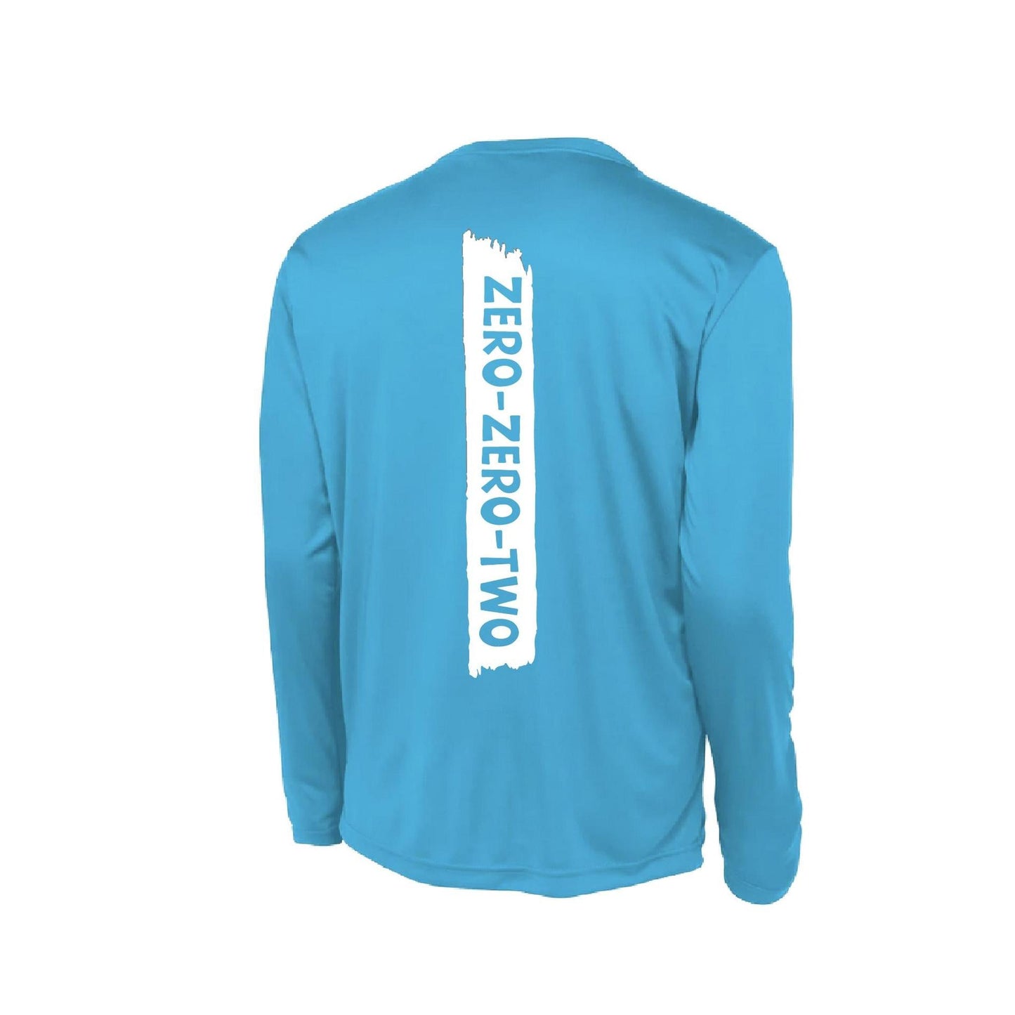 Zero Zero Two With Pickleballs (Customizable) | Youth Long Sleeve Pickleball Performance T-Shirt | 100% Polyester