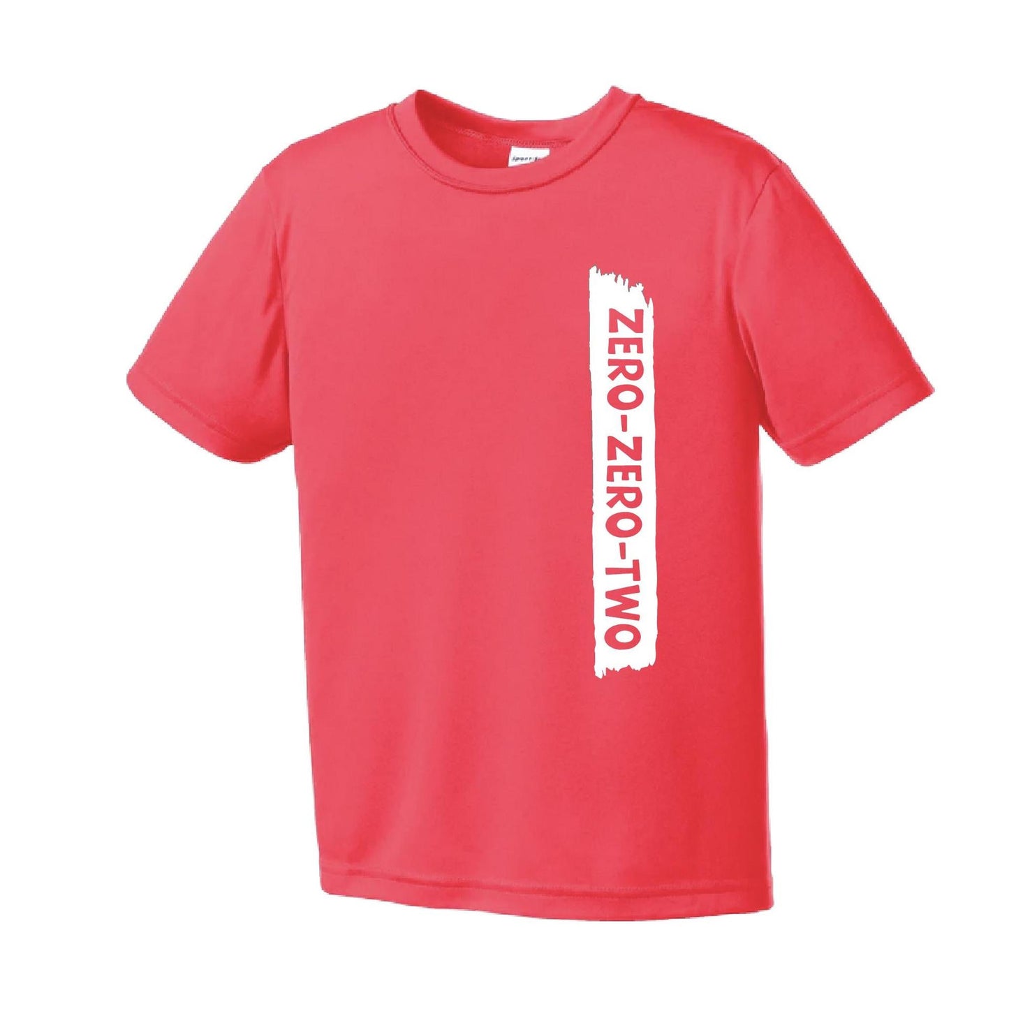 Zero Zero Two With Pickleballs (Customizable) | Youth Short Sleeve Pickleball Performance T-Shirts | 100% Polyester