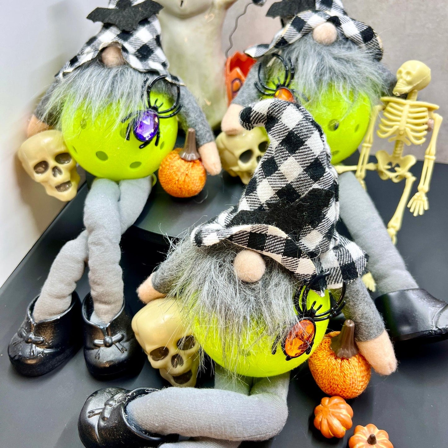 Halloween Pickleball Gnomes | Pickleball Halloween Gifts And Decor