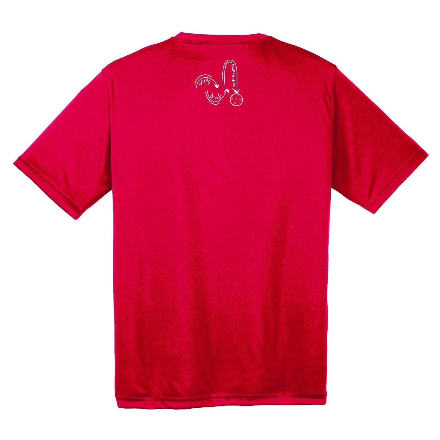 Pickleball Court (Clearance) | Youth Short Sleeve Pickleball Performance T-Shirts | 100% Polyester