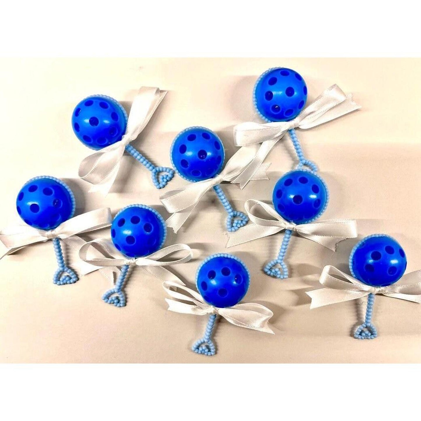 Pickleball Rattle Baby Shower Favors (Set Of 6) | Fun Pickleball Gifts
