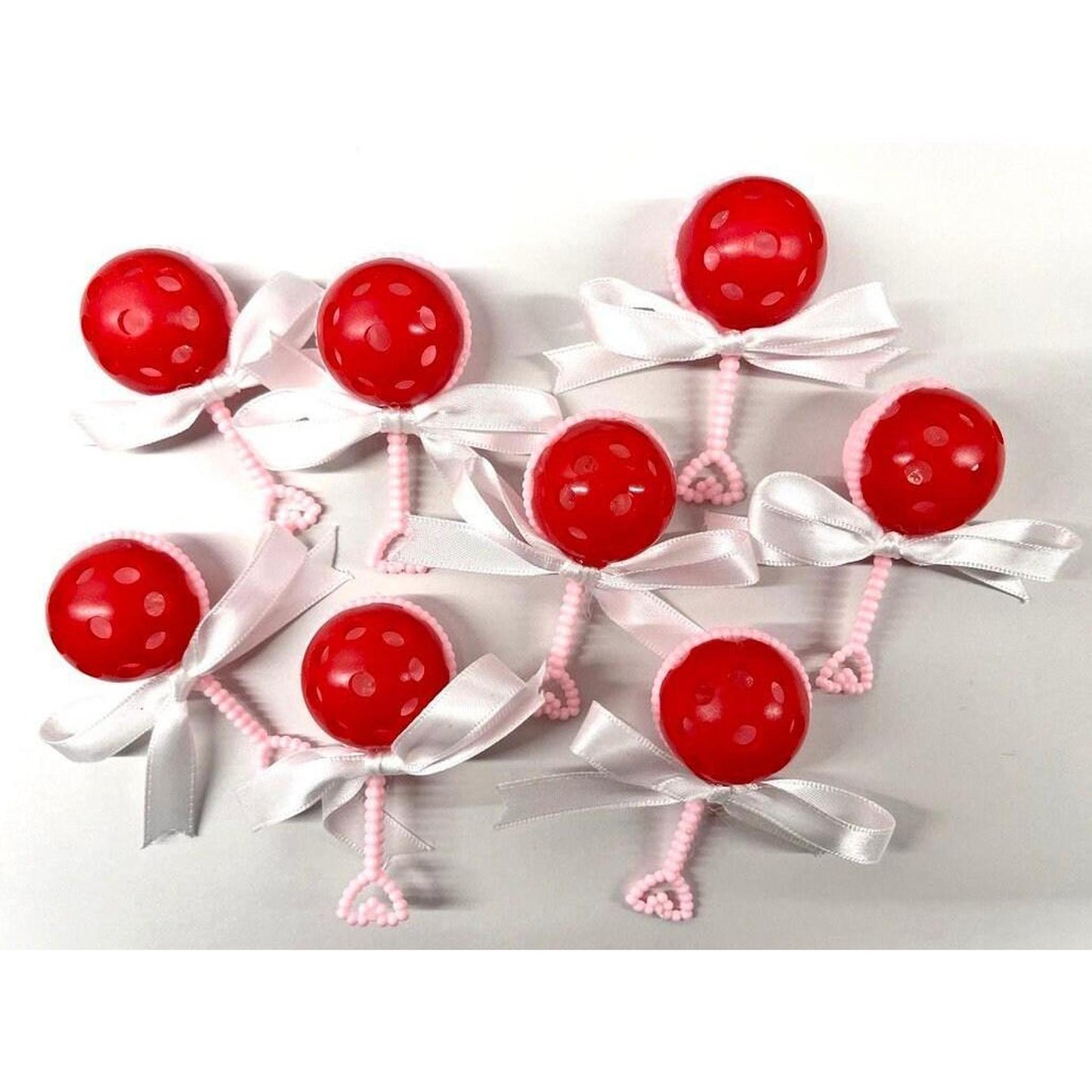 Pickleball Rattle Baby Shower Favors (Set Of 6) | Fun Pickleball Gifts