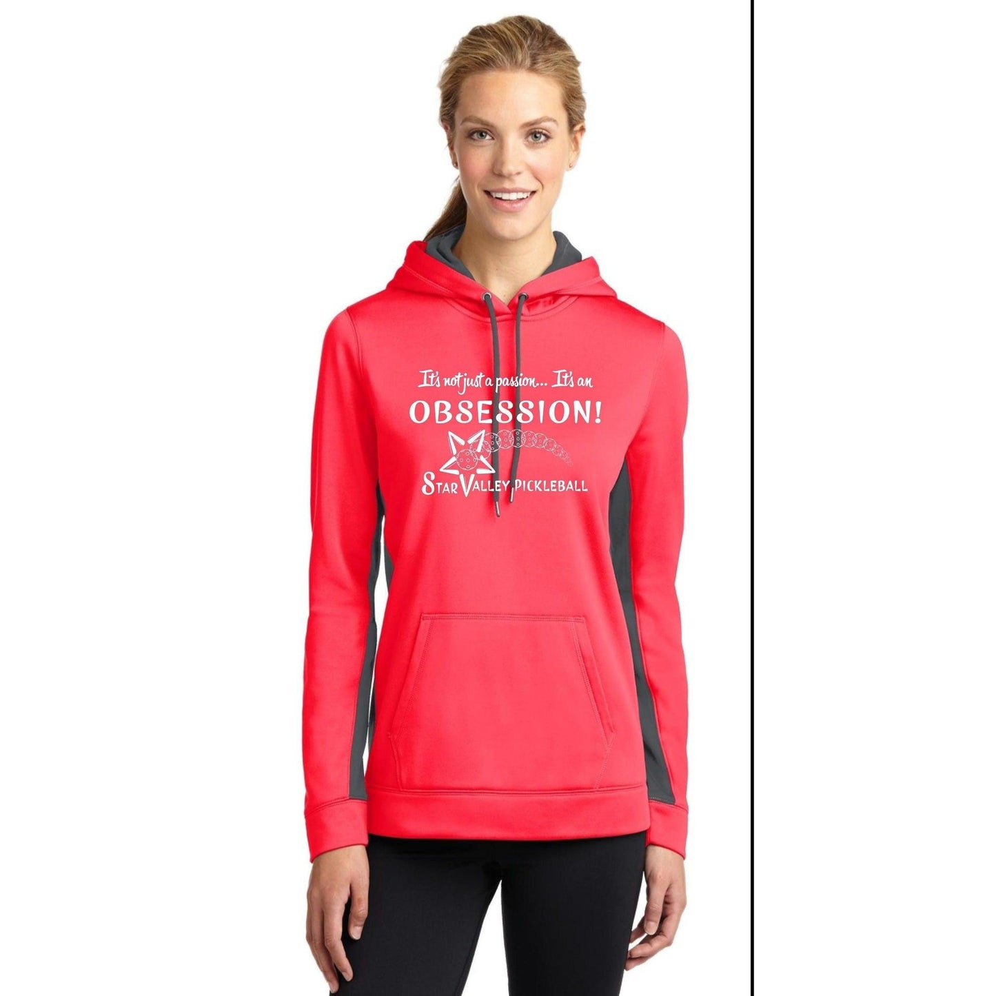 Star Valley Pickleball Tournament | Clearance Women’s Fitted Hoodie Pickleball Sweatshirt