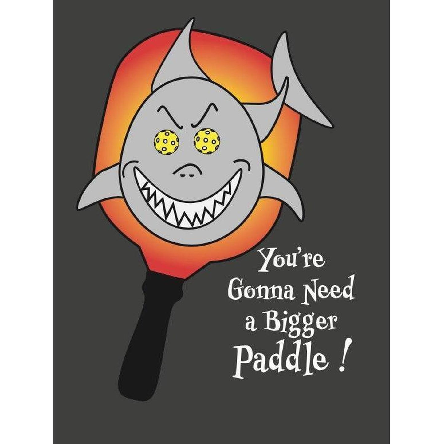 You're Gonna Need A Bigger Paddle | Clearance Men's Long Sleeve Athletic Performance T-Shirt | 100% Polyester