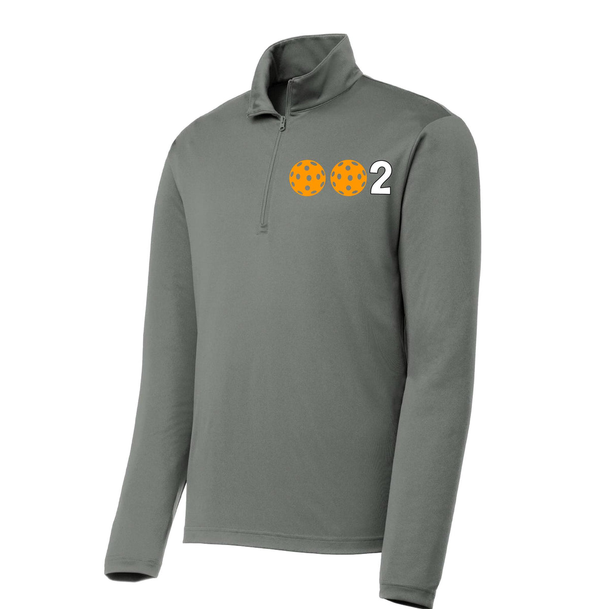 Men’s Pickleball Quarter-Zip Performance Shirt – Athletic Pullover - Customizable 10 Pickleball Colors