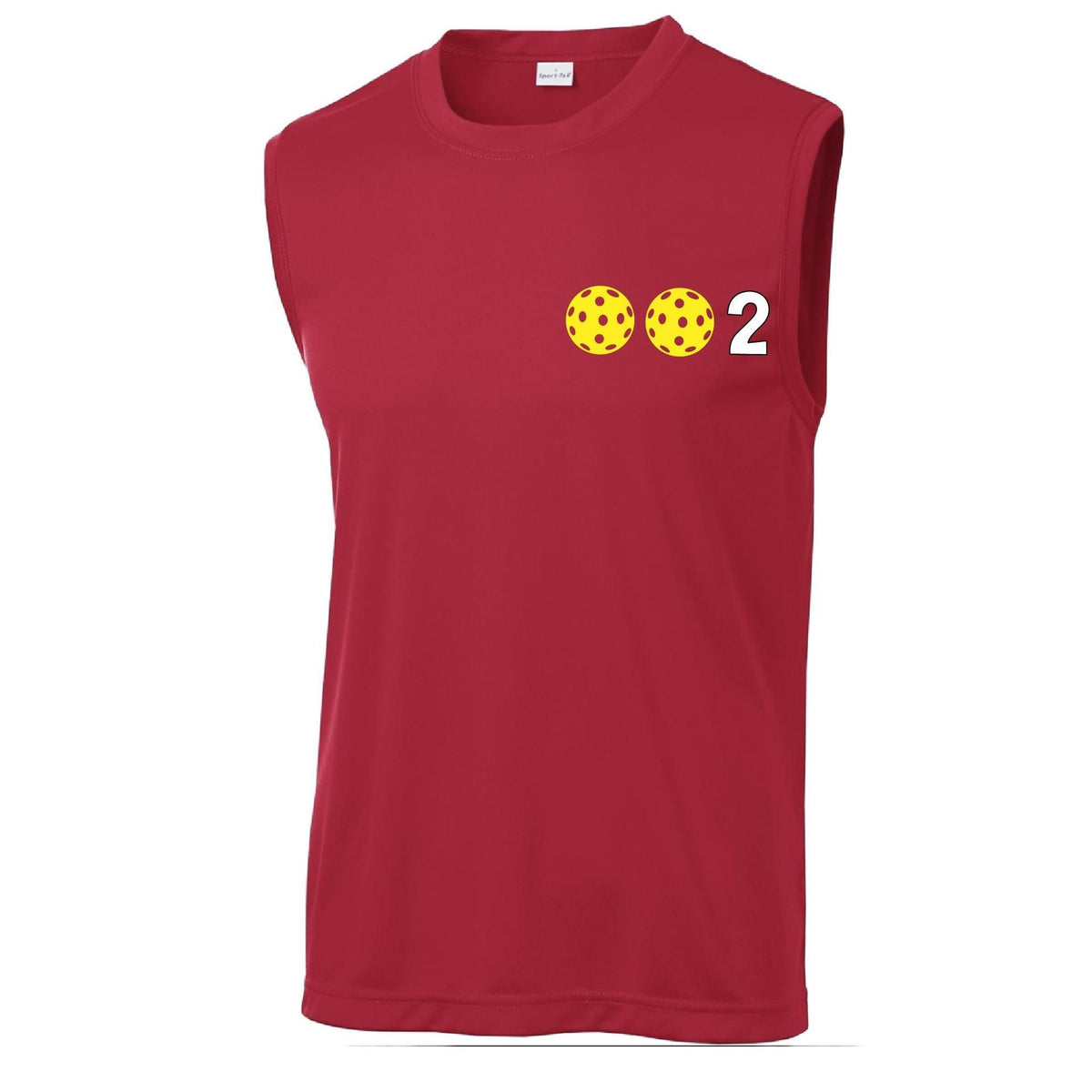 Men’s Pickleball Performance Shirt – Moisture-Wicking Athletic Top - Custom Sleeveless