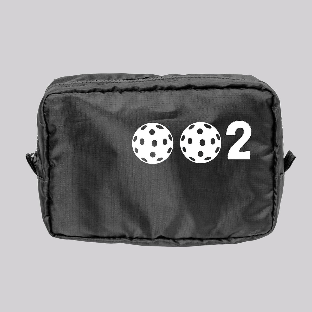 Pickleball Cosmetic Bag – Makeup & Toiletry Travel Pouch - Customizable - 10 Pickleball Colors
