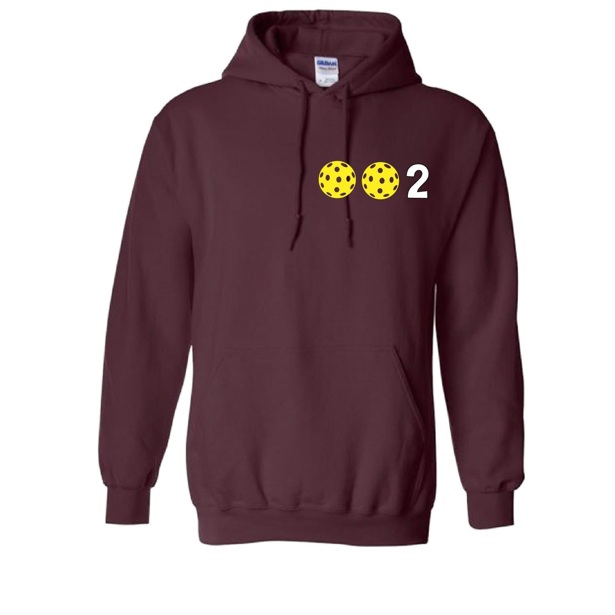Unisex Pickleball Hoodie – Comfortable Pickleball Sweatshirt - 10 Custom Colors