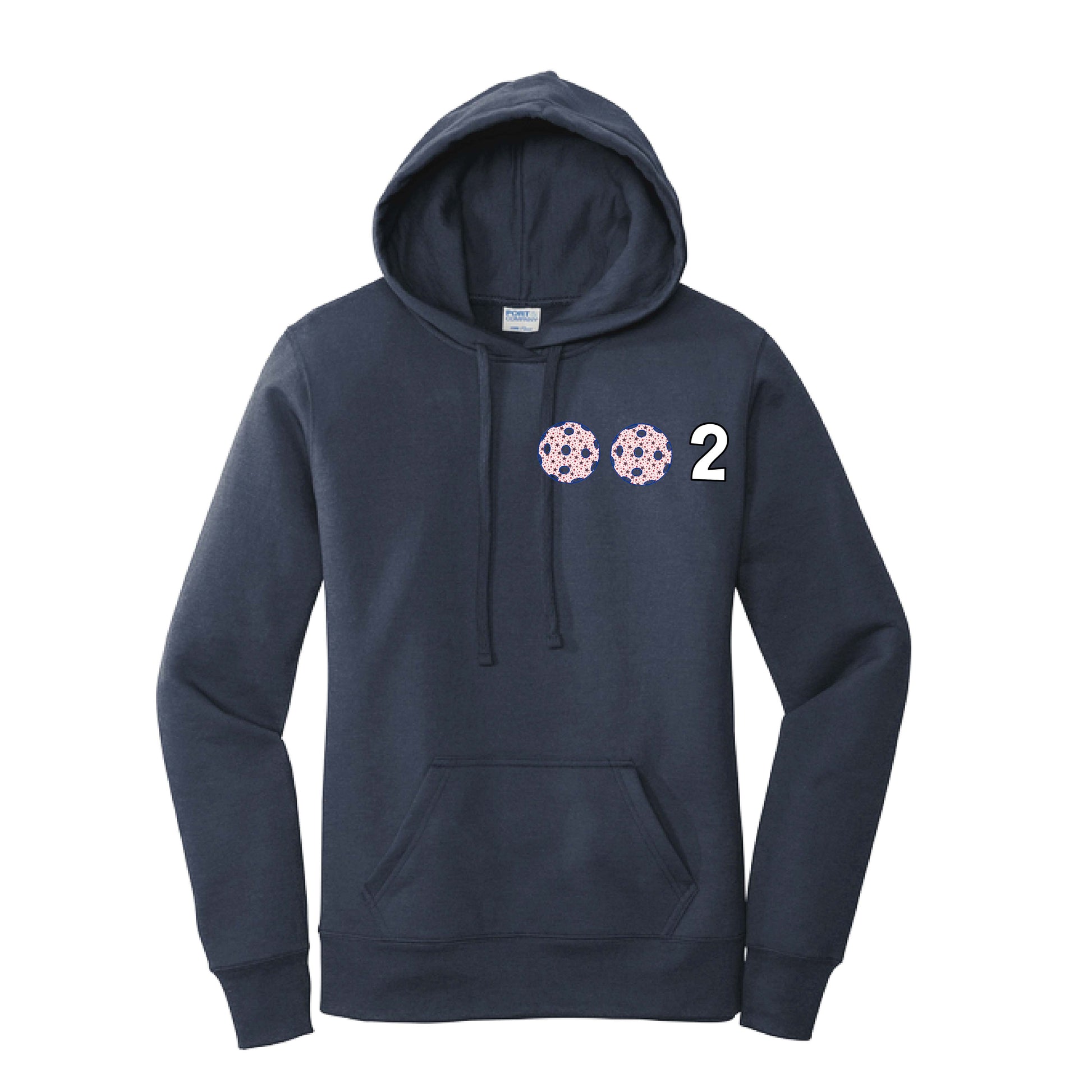 Women’s Pickleball Hoodie – Cozy Athletic Pickleball Sweatshirt - Custom 10 Pickleball Colors