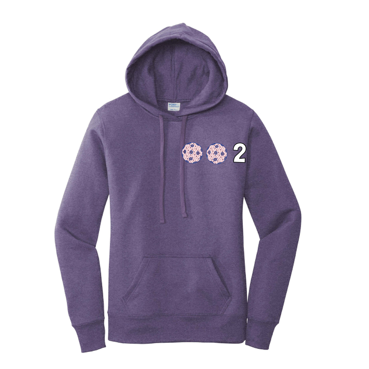 Women’s Pickleball Hoodie – Cozy Athletic Pickleball Sweatshirt - Custom 10 Pickleball Colors