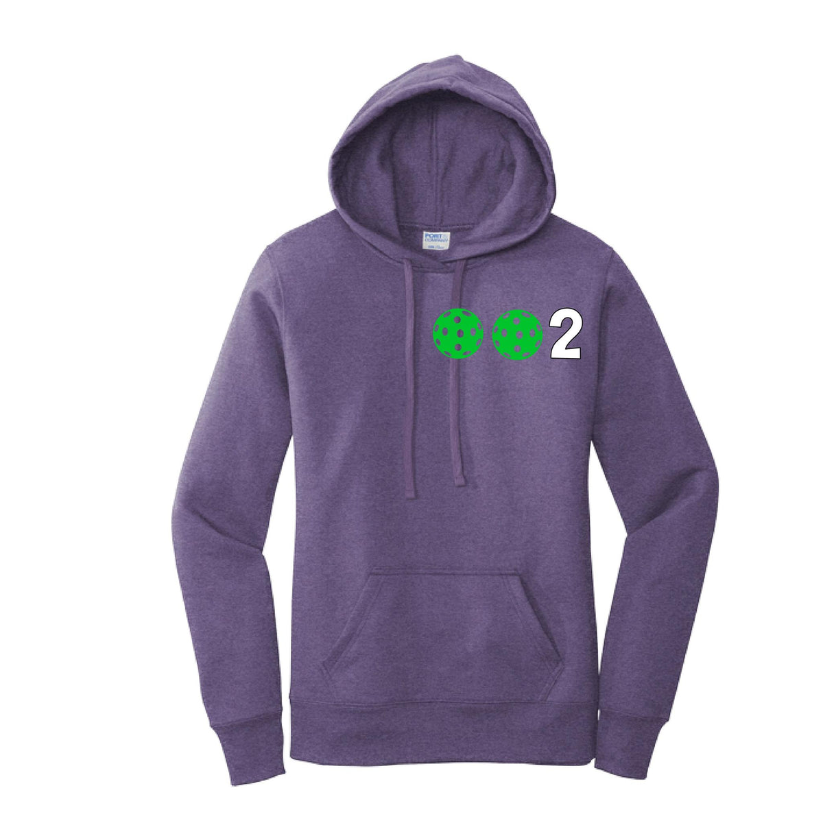 Women’s Pickleball Hoodie – Cozy Athletic Pickleball Sweatshirt - Custom 10 Pickleball Colors