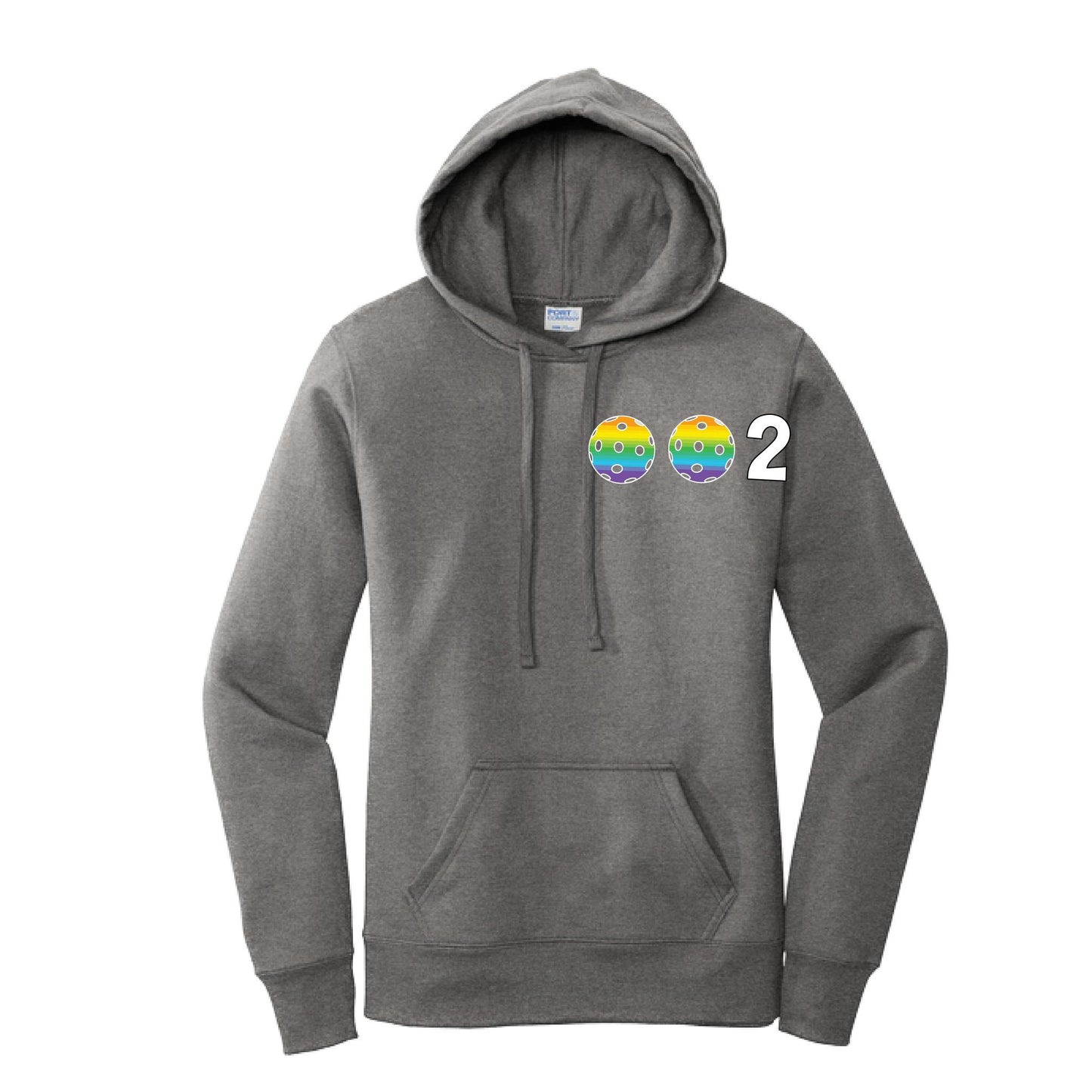 Women’s Pickleball Hoodie – Cozy Athletic Pickleball Sweatshirt - Custom 10 Pickleball Colors